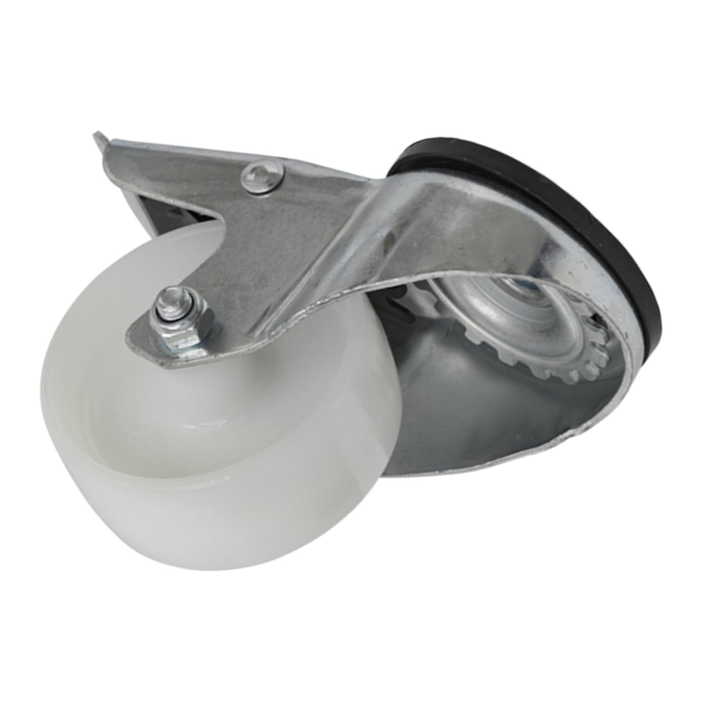 Sealey Castor Wheel Bolt Hole Swivel with Total Lock 80mm