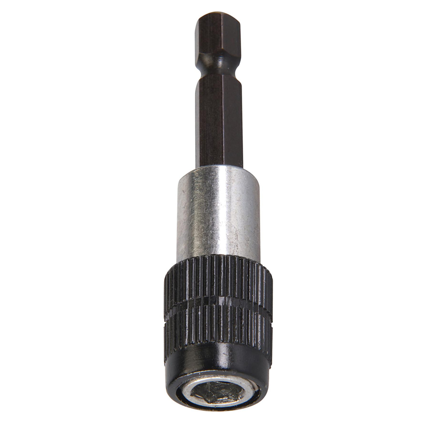 Magnetic Quick Release Bit Holder65mm 1/4" Hex Knurled Magnetic Slip Ring Socket
