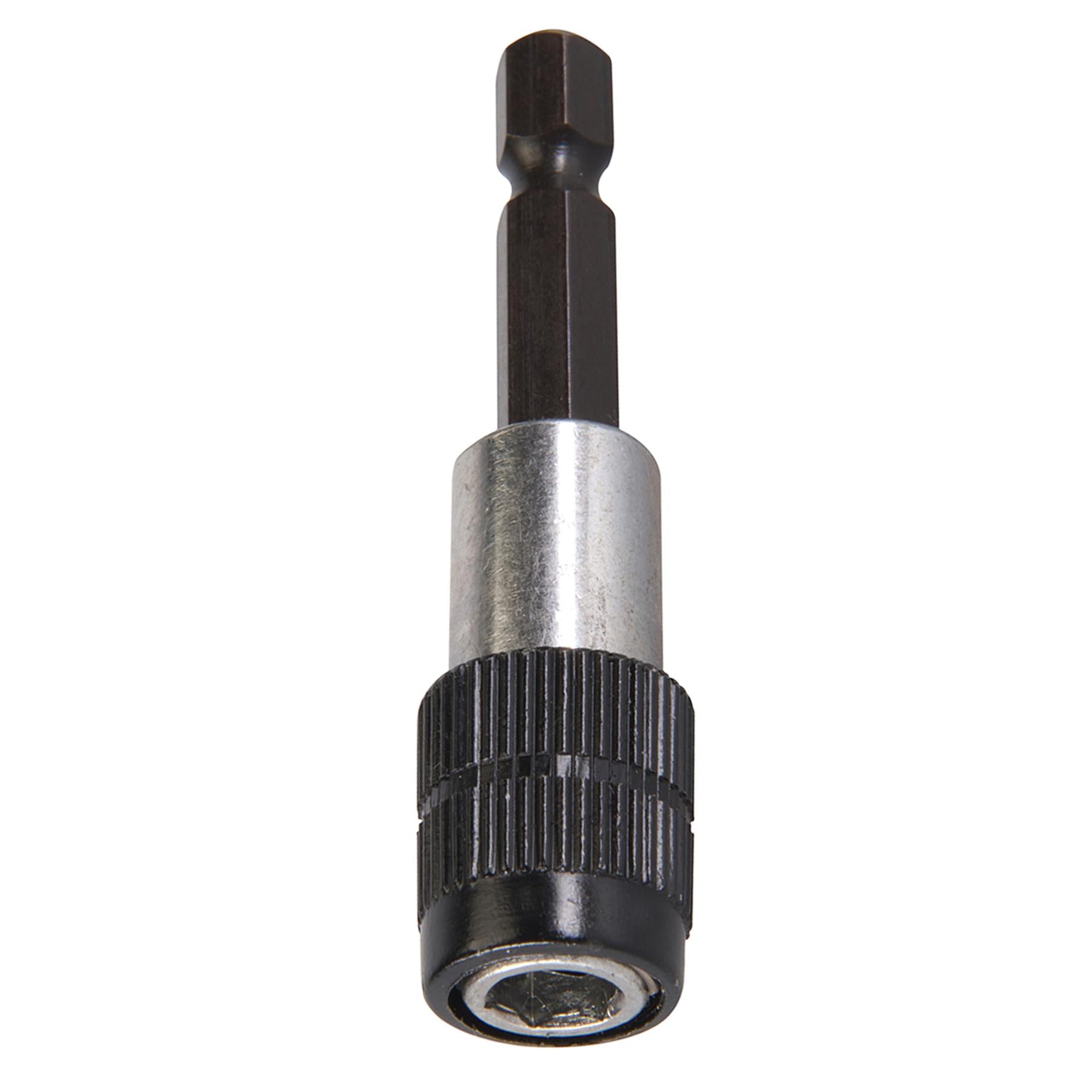 Magnetic Quick Release Bit Holder65mm 1/4" Hex Knurled Magnetic Slip Ring Socket