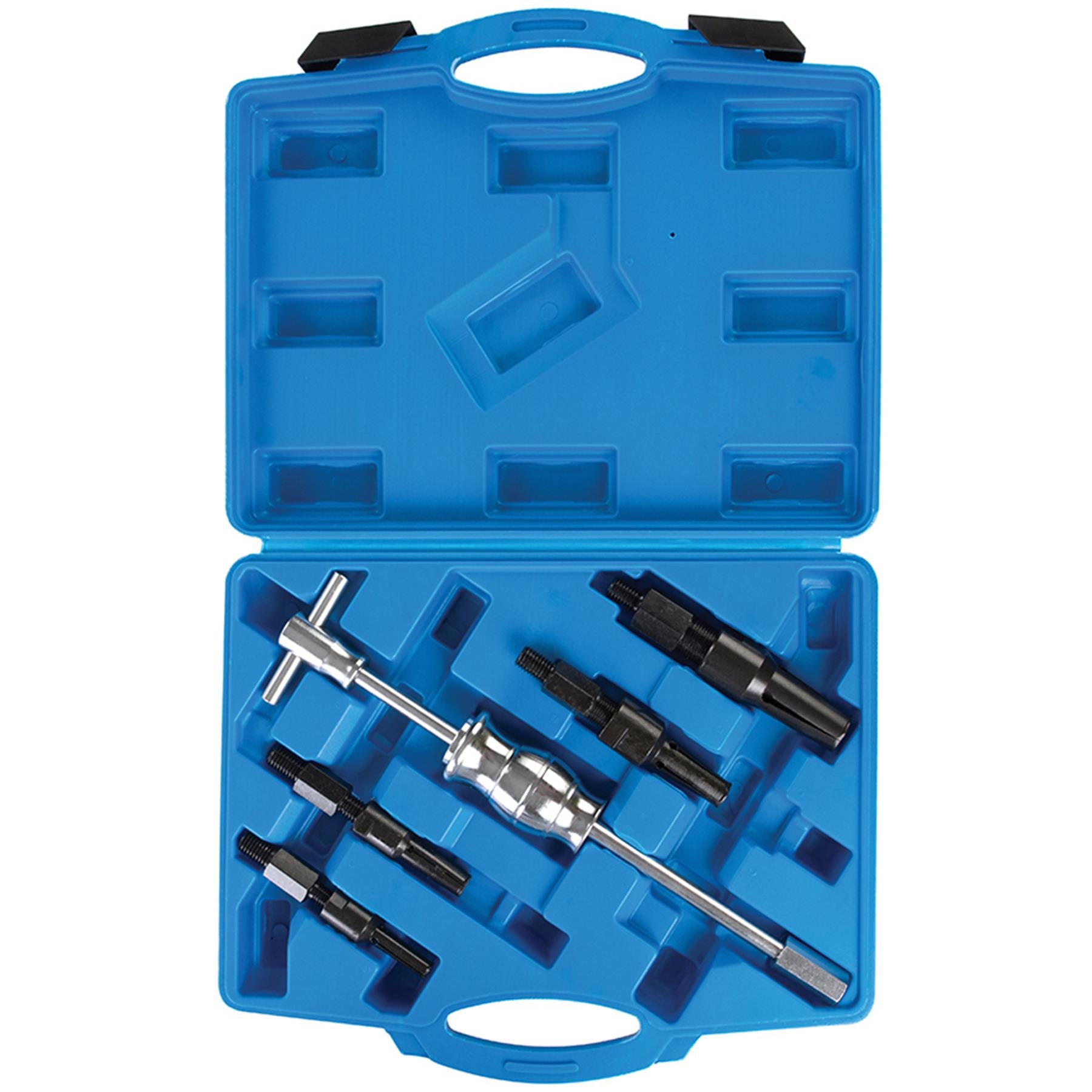 Blind Inner Bearing Puller Set 5Pc 12 - 32mm Carbon Steel Medium Stroke Hammer