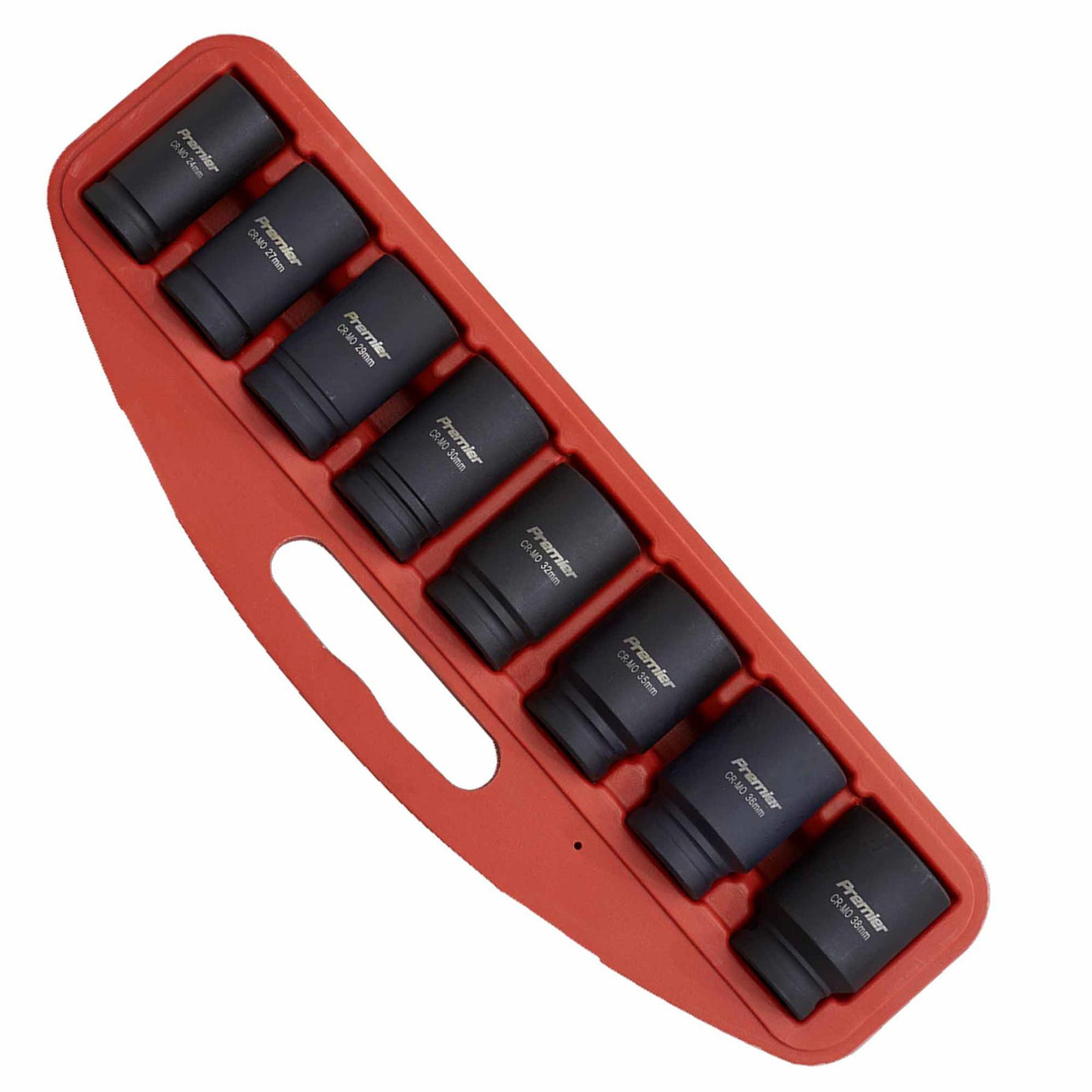 Sealey Impact Socket Set 8pc Deep 3/4"Sq Drive Metric