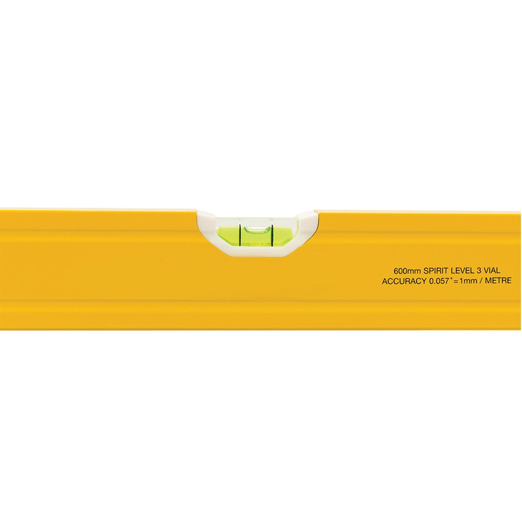 Spirit Level 600mm Measure Angles DIY ribbed sides for strength & accuracy