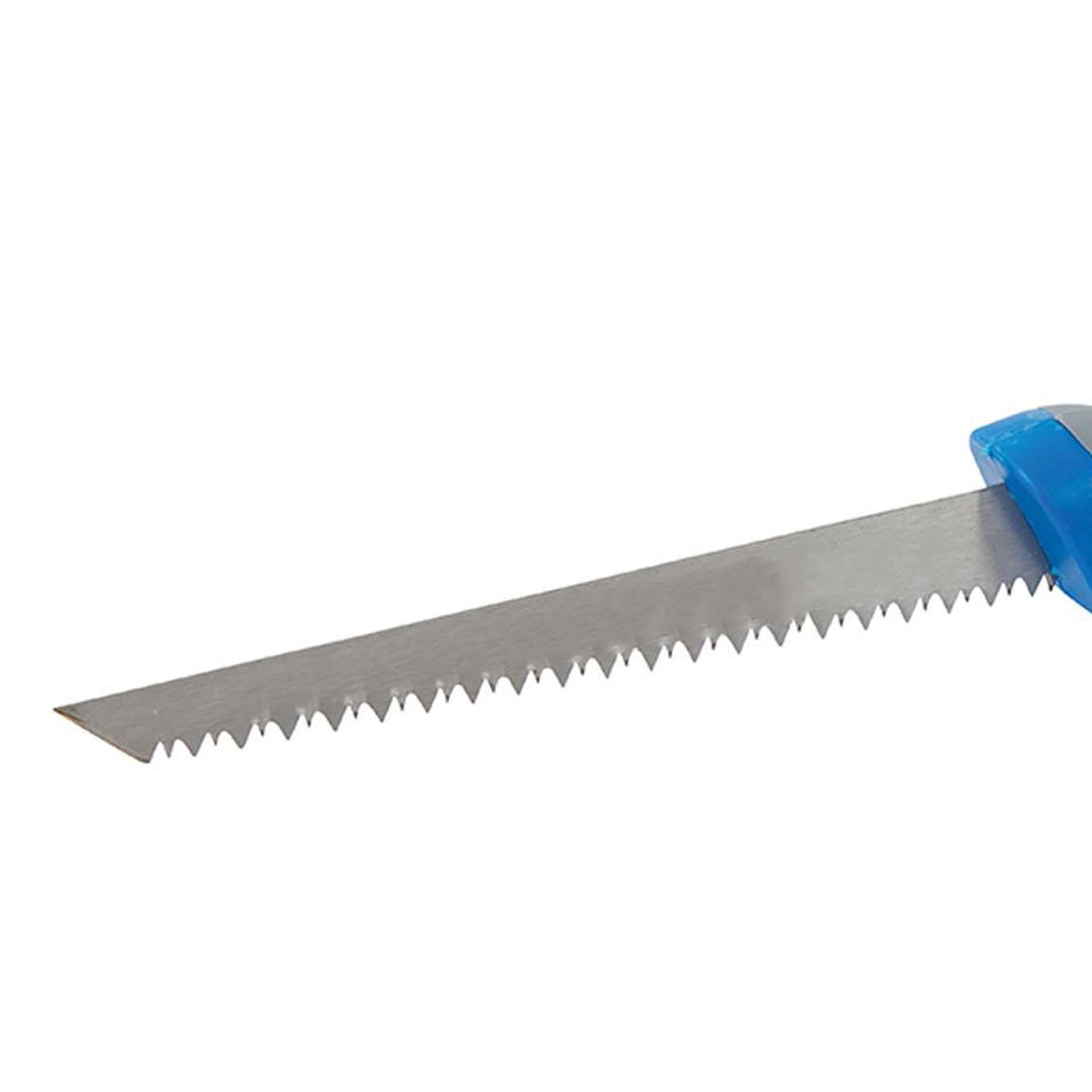 Soft-Grip Drywall Saw 150mm - Tri Cut Extra-Sharp Teeth And Pointed End