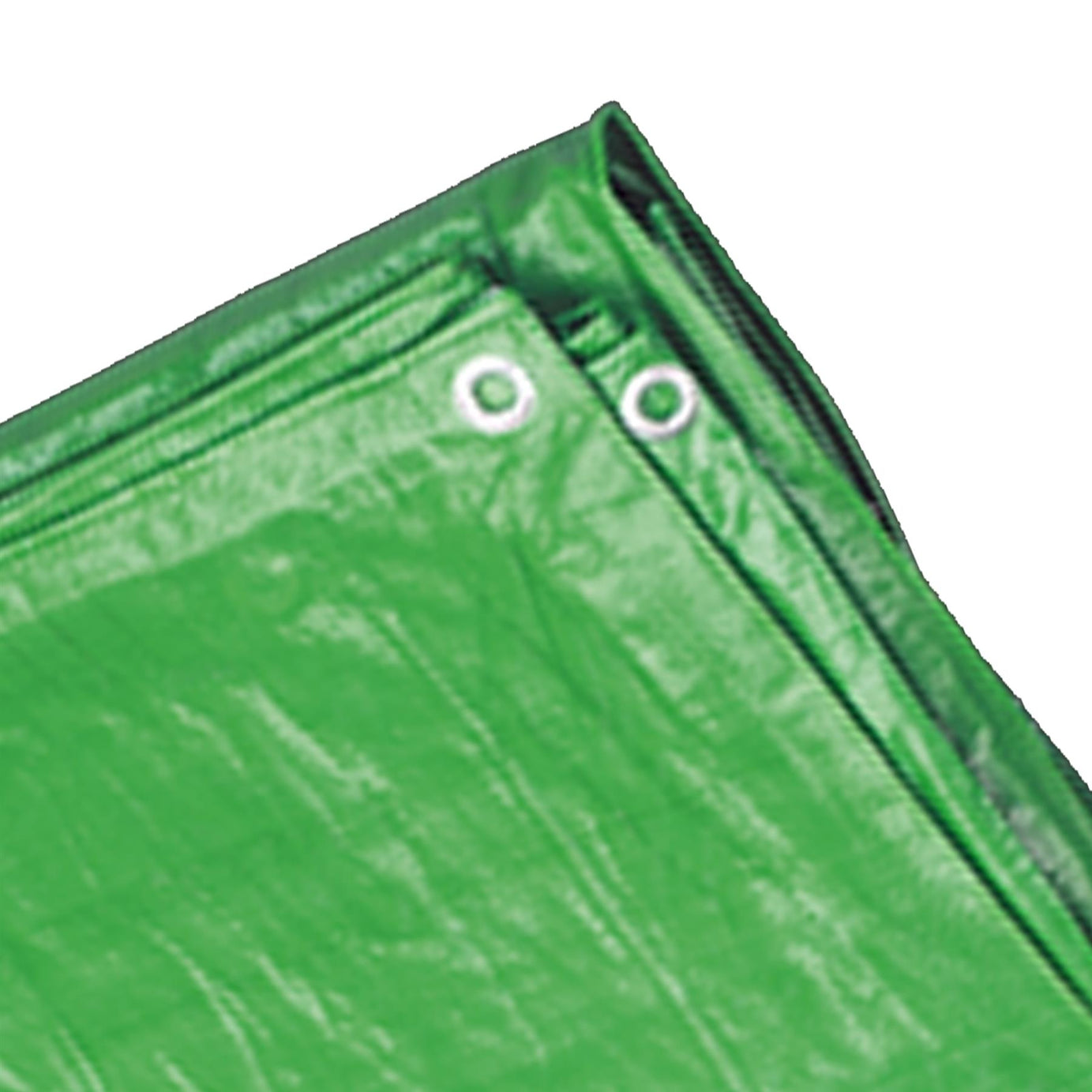 Tarpaulin 3.05 x 3.66m Green Tear-Proof And Waterproof  Sealey
