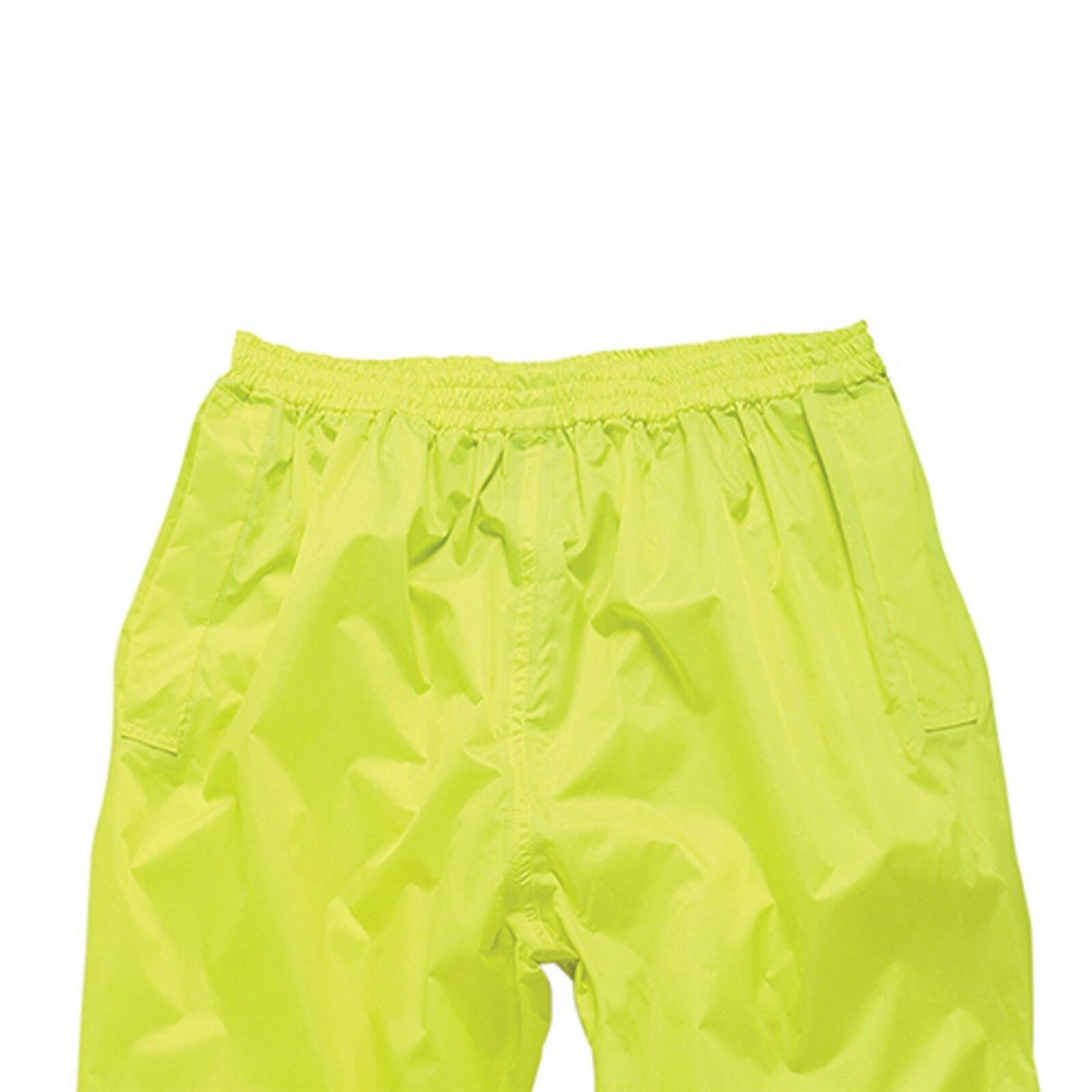 Scruffs Hi Viz High Visibility Waterproof Work Jacket Rain Coat Suit Trouser L