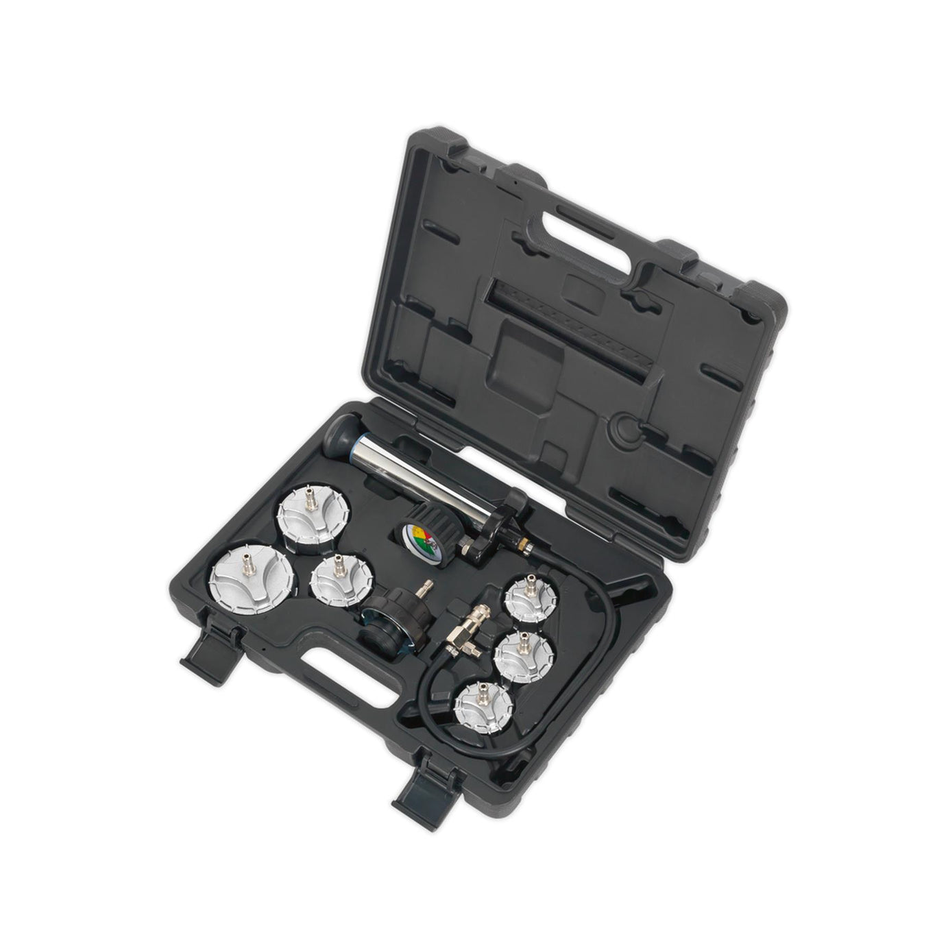 Sealey Cooling System Pressure Test Kit 7pc - Commercial