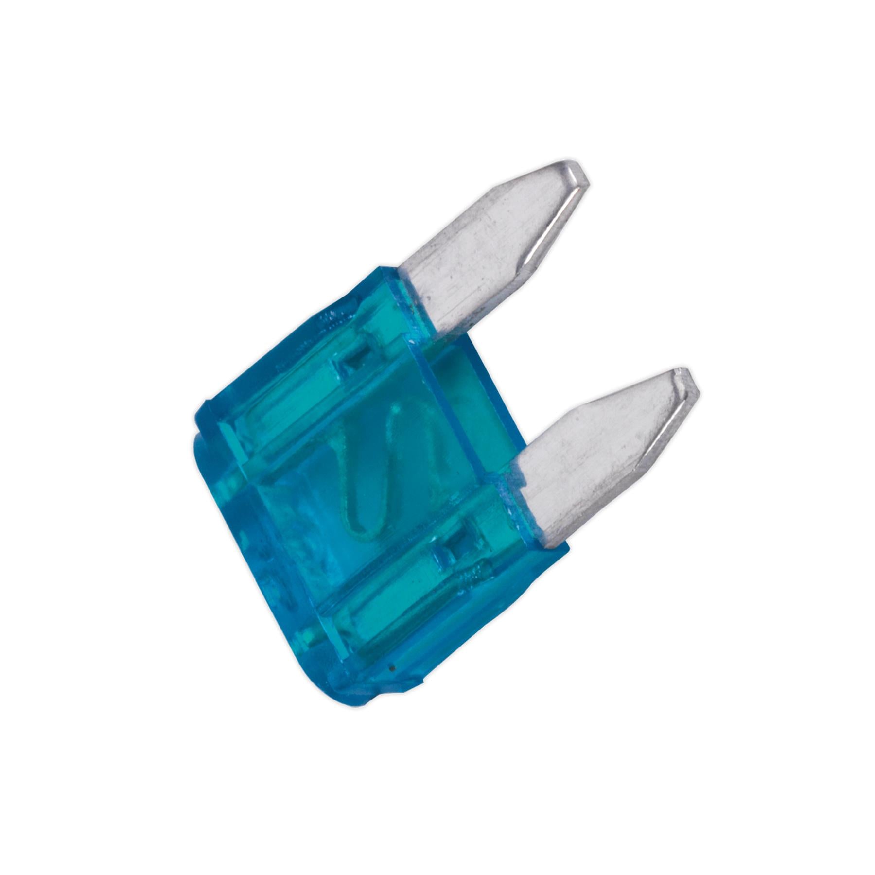 Sealey Automotive MINI Blade Fuse 15A Pack of 50