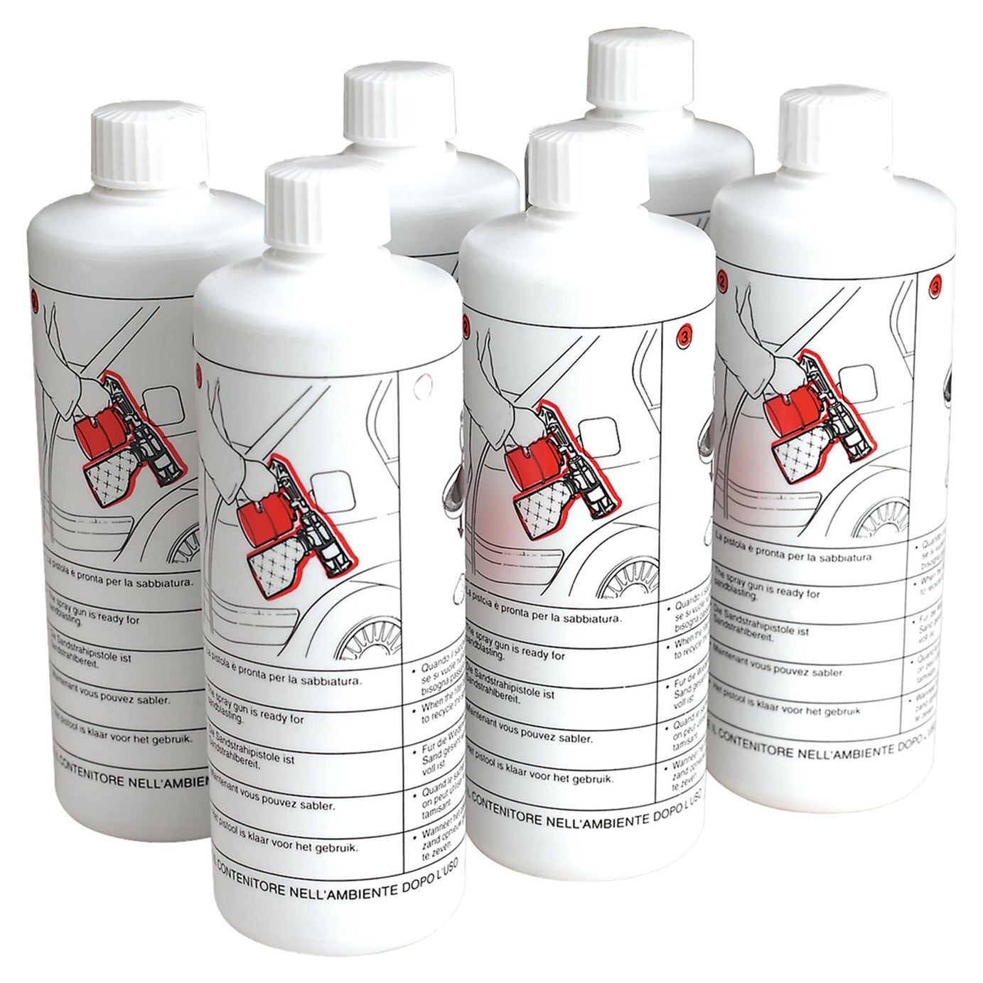 Sealey Shot Blasting Sand - Pack of 6