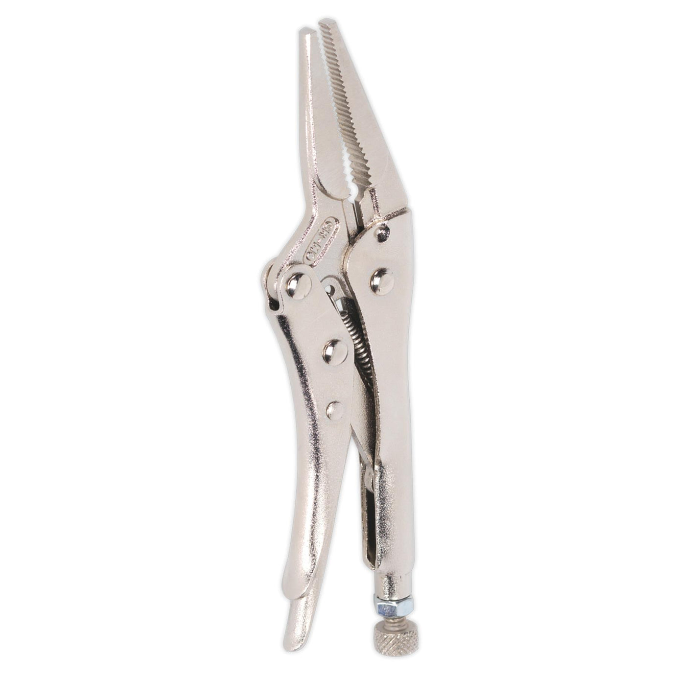 Sealey Locking Pliers Long Nose 170mm 0-50mm Capacity