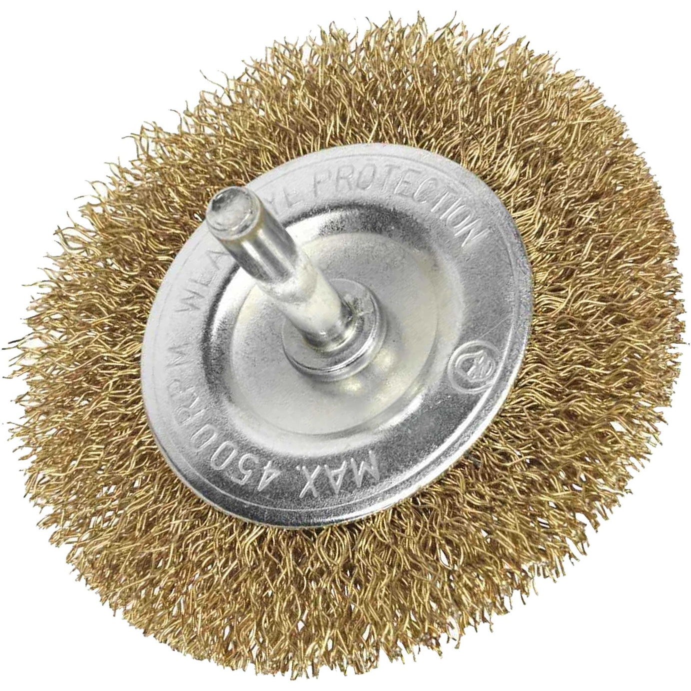 Sealey Flat Wire Brush 75mm with 6mm Shaft