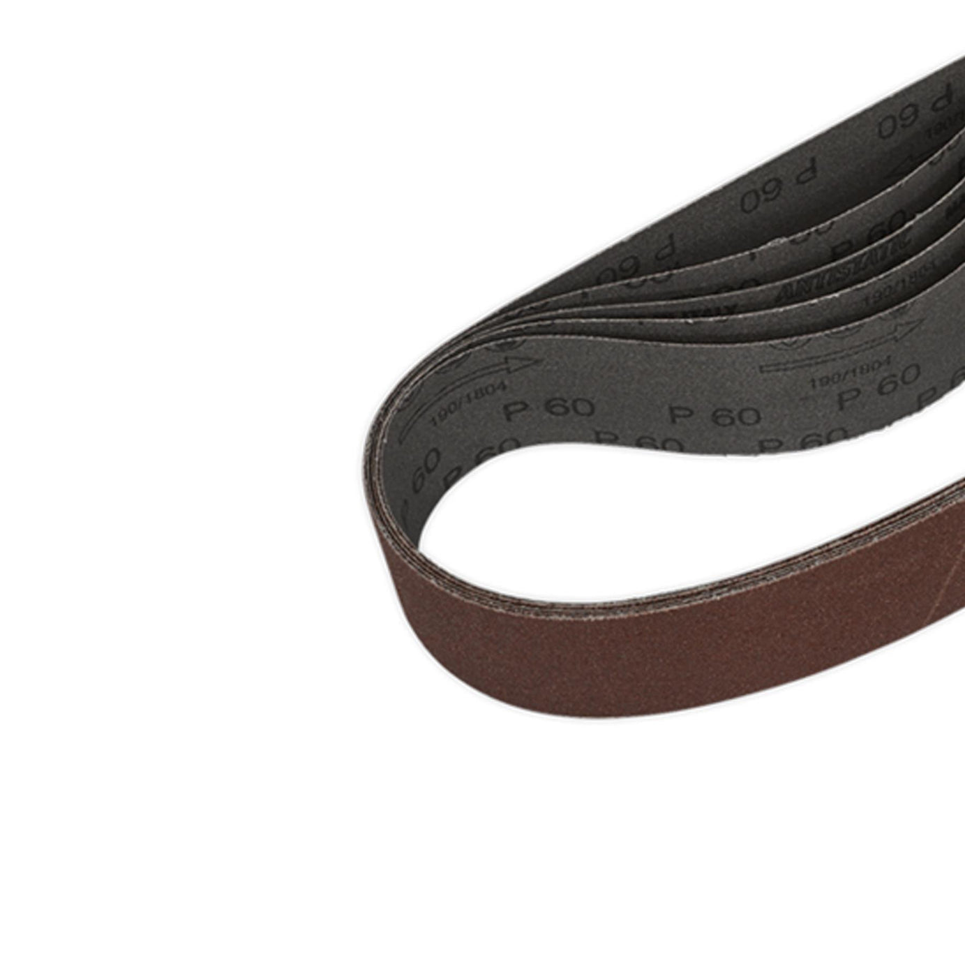 Sealey Sanding Belt 50 x 686mm 60Grit Pack of 5