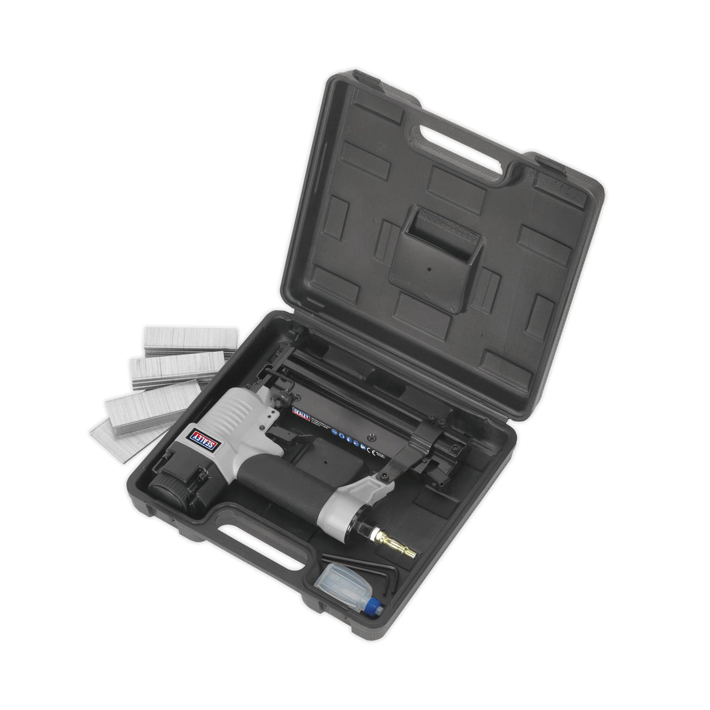 Sealey Air Nail/Staple Gun 50mm/40mm Capacity