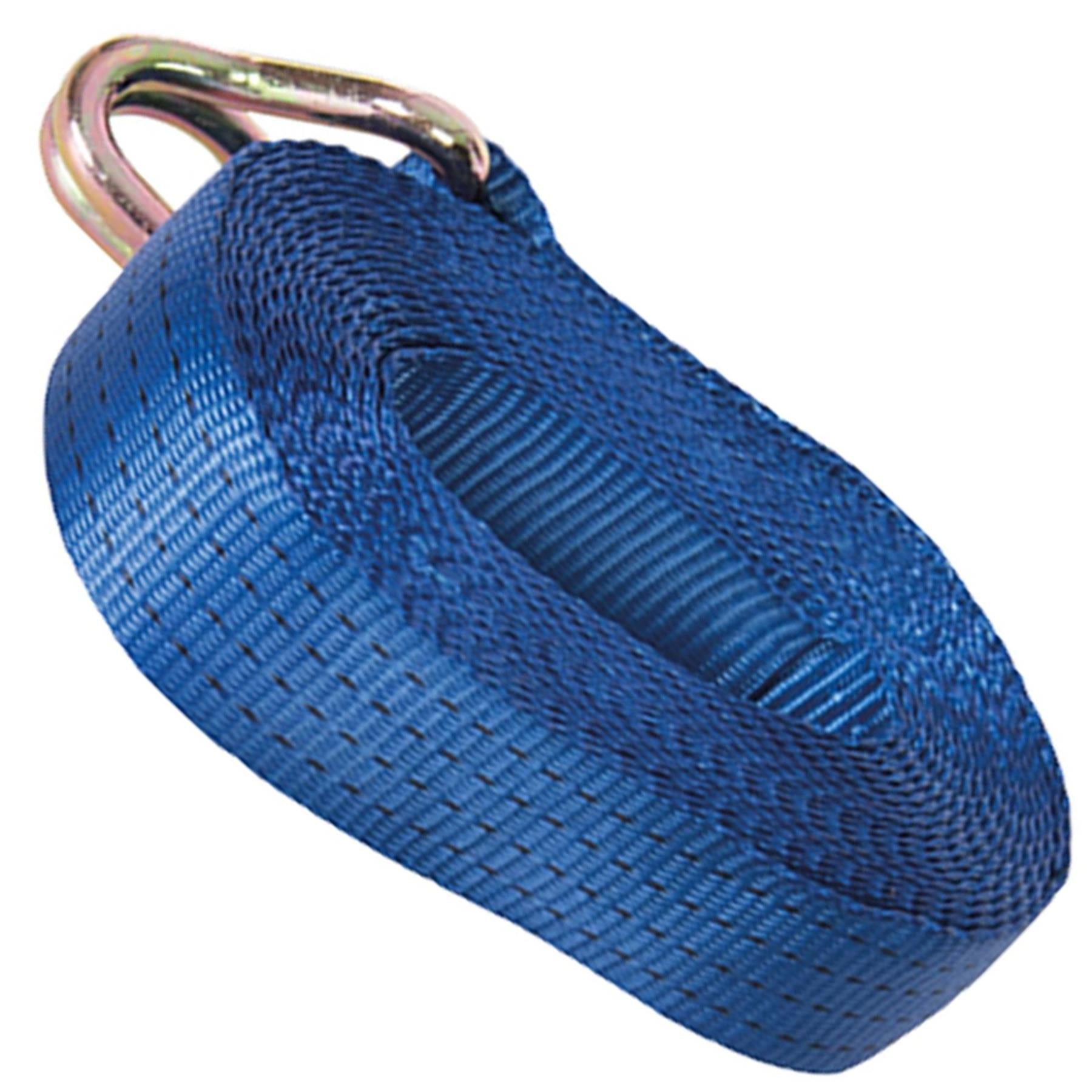Ratchet Tie Down Strap J-Hook 8M X 50mm Rated 1300Kg Capacity 3900Kg
