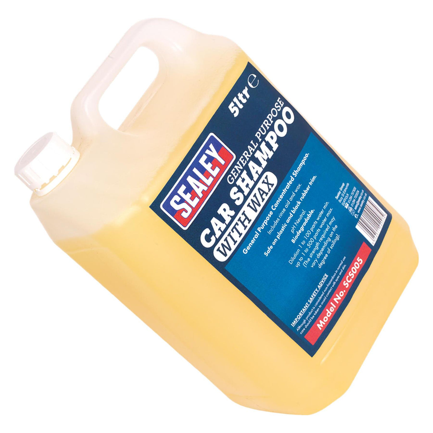 Sealey Car Shampoo with Wax 5L