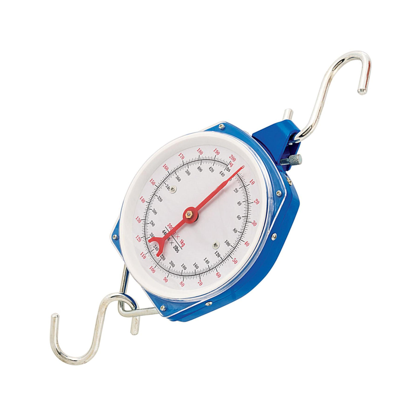 New Silverline 251087 200kg Heavy Duty Hanging Weighing Scales with Hook Fishing