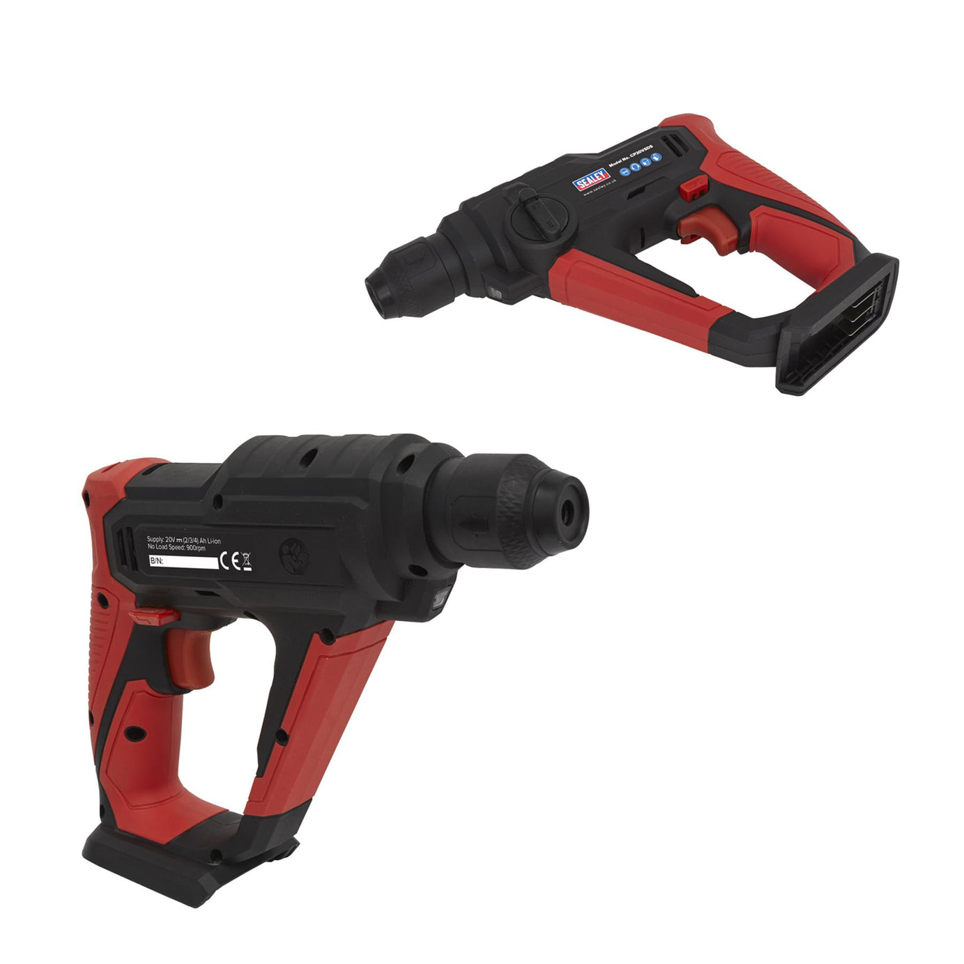 Sealey Rotary Hammer Drill 20V SDS Plus - Body Only
