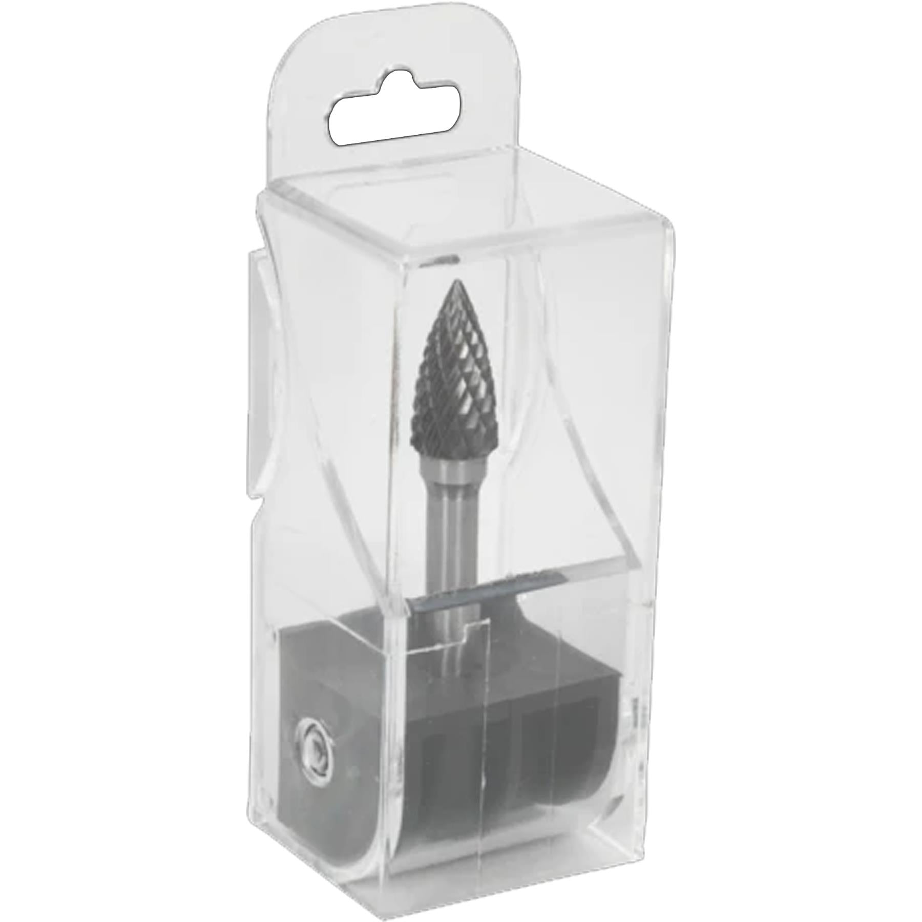 Sealey Tungsten Carbide Rotary Burr Arc Pointed Nose 10mm