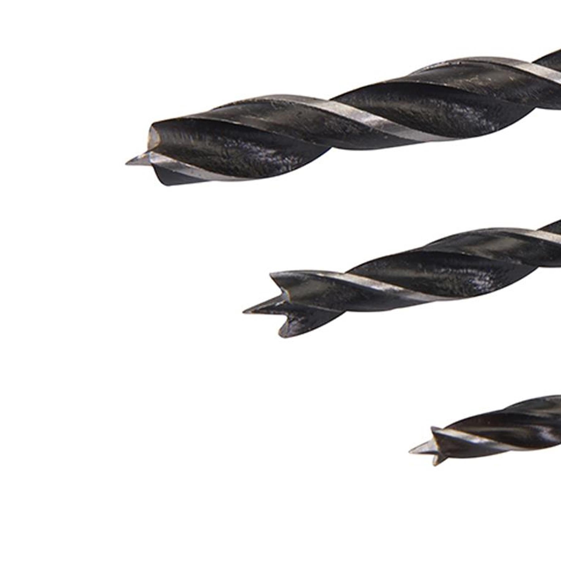 Drill Set 3Pce 6-8-10mm Carpenters Wood Drills Use With Pocket Jig 342613