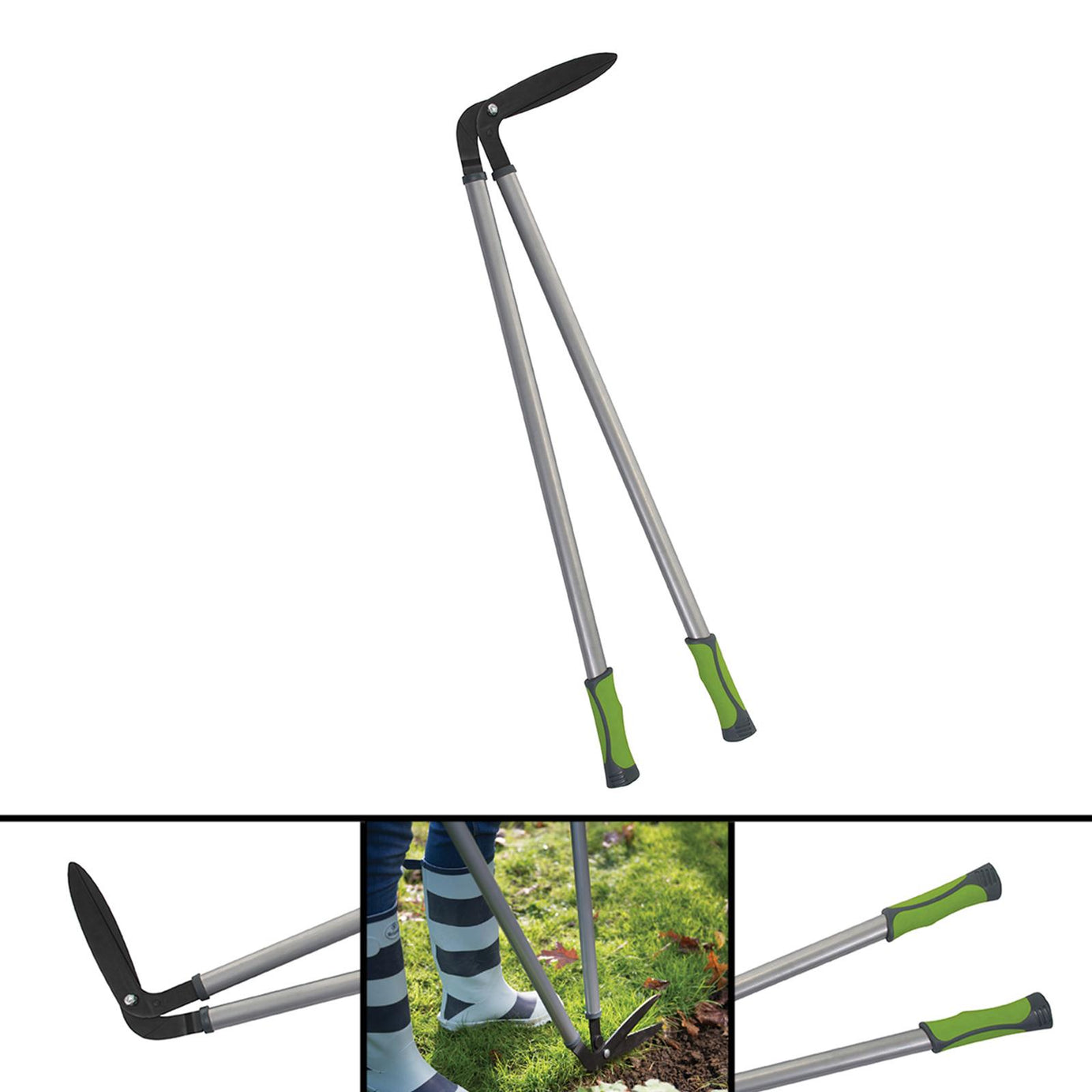 Border Shears Non-stick blade coating and oval steel tubing. Non-slip plastic handles 930mm