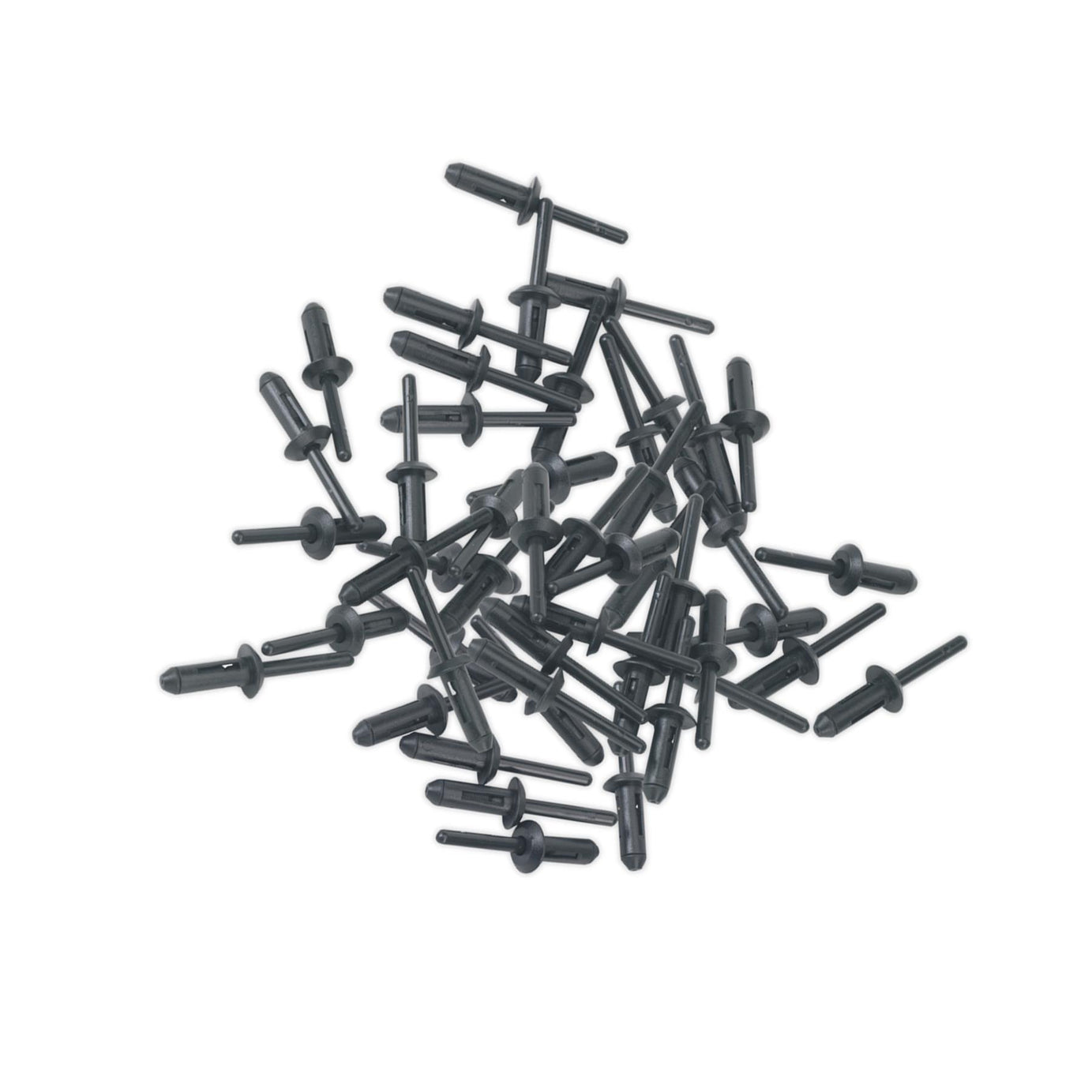 Sealey Plastic Rivet 6.3 x 25.2mm Pack of 50