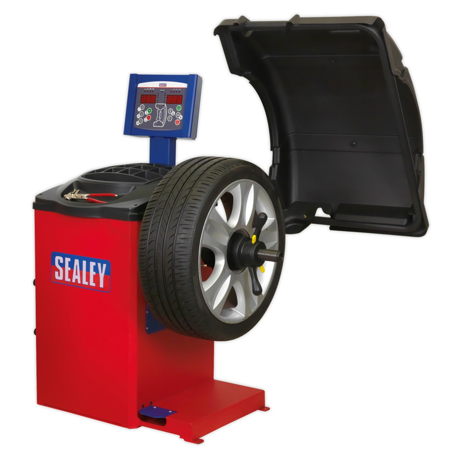 Sealey Wheel Balancer - Semi-Automatic Standby Mode Quick Release