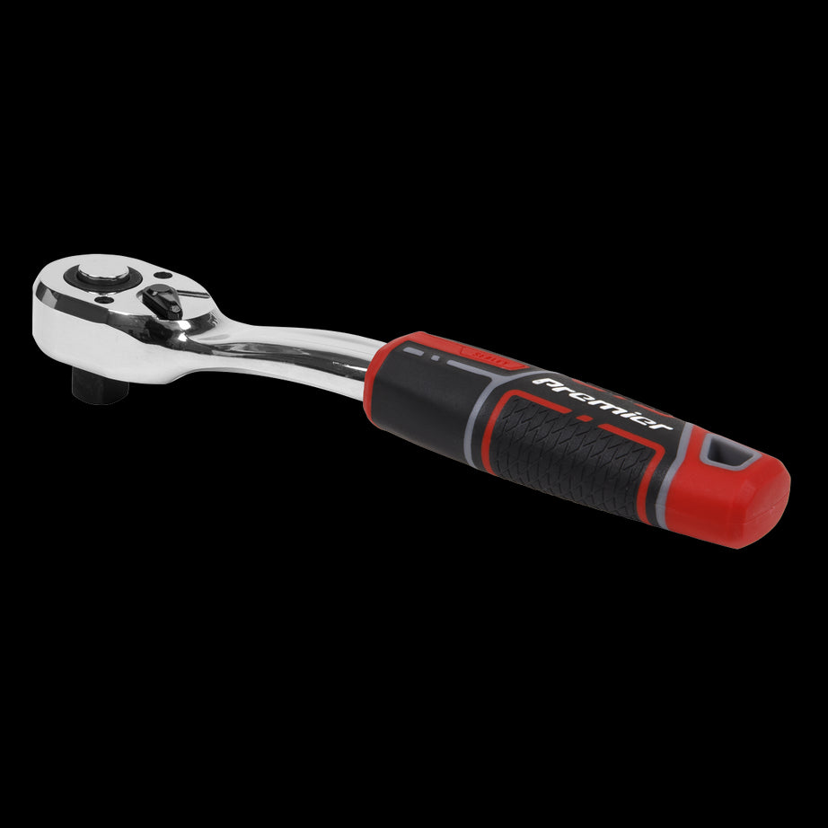 Sealey Ratchet Wrench 1/2"Sq Drive Offset Pear-Head with Flip Reverse