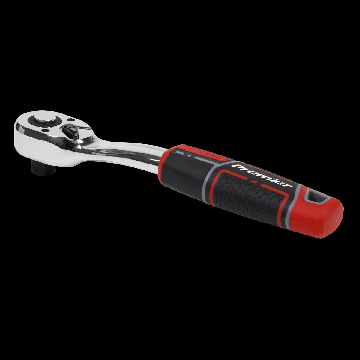 Sealey Ratchet Wrench 1/2"Sq Drive Offset Pear-Head with Flip Reverse