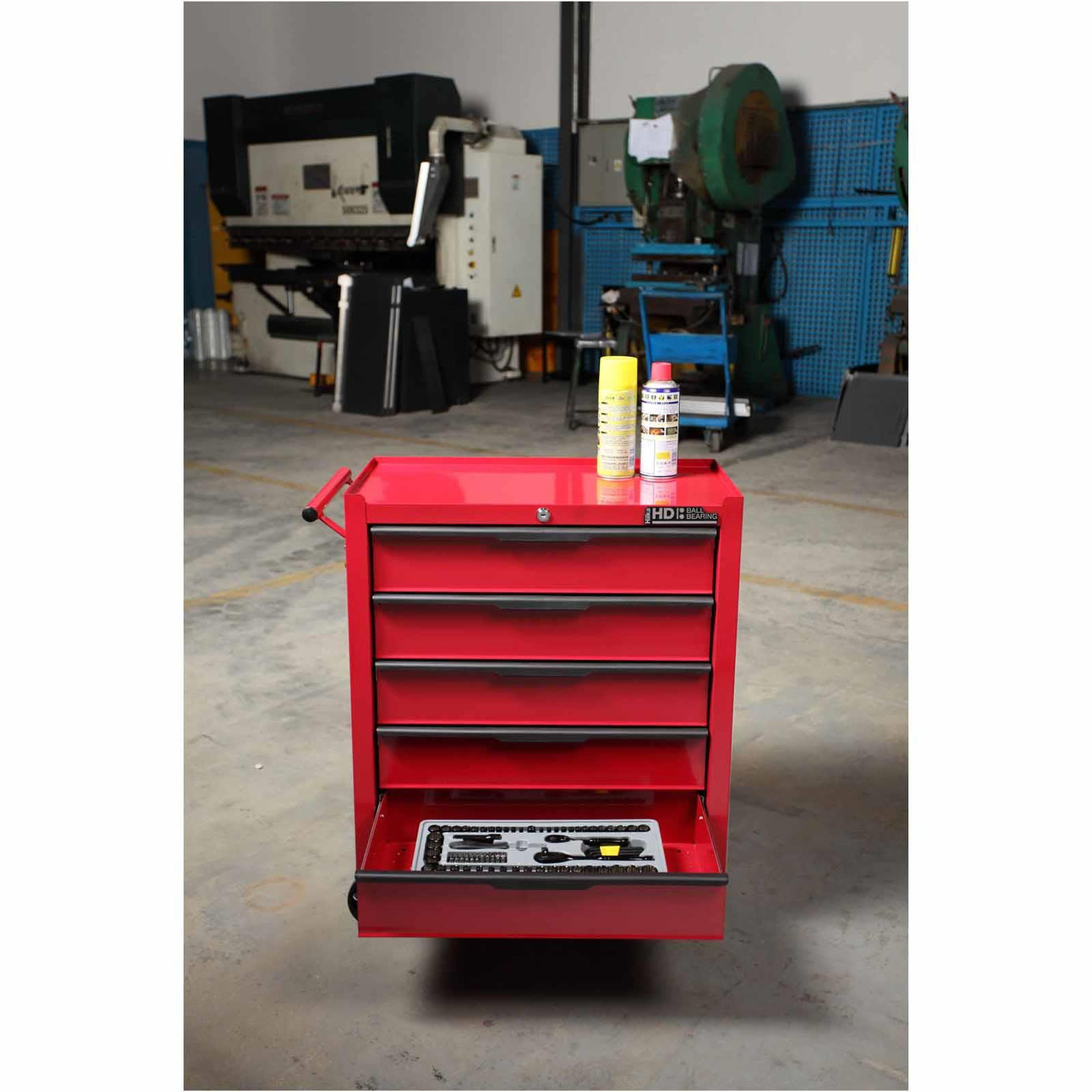 Heavy Duty 5 Drawer Trolley