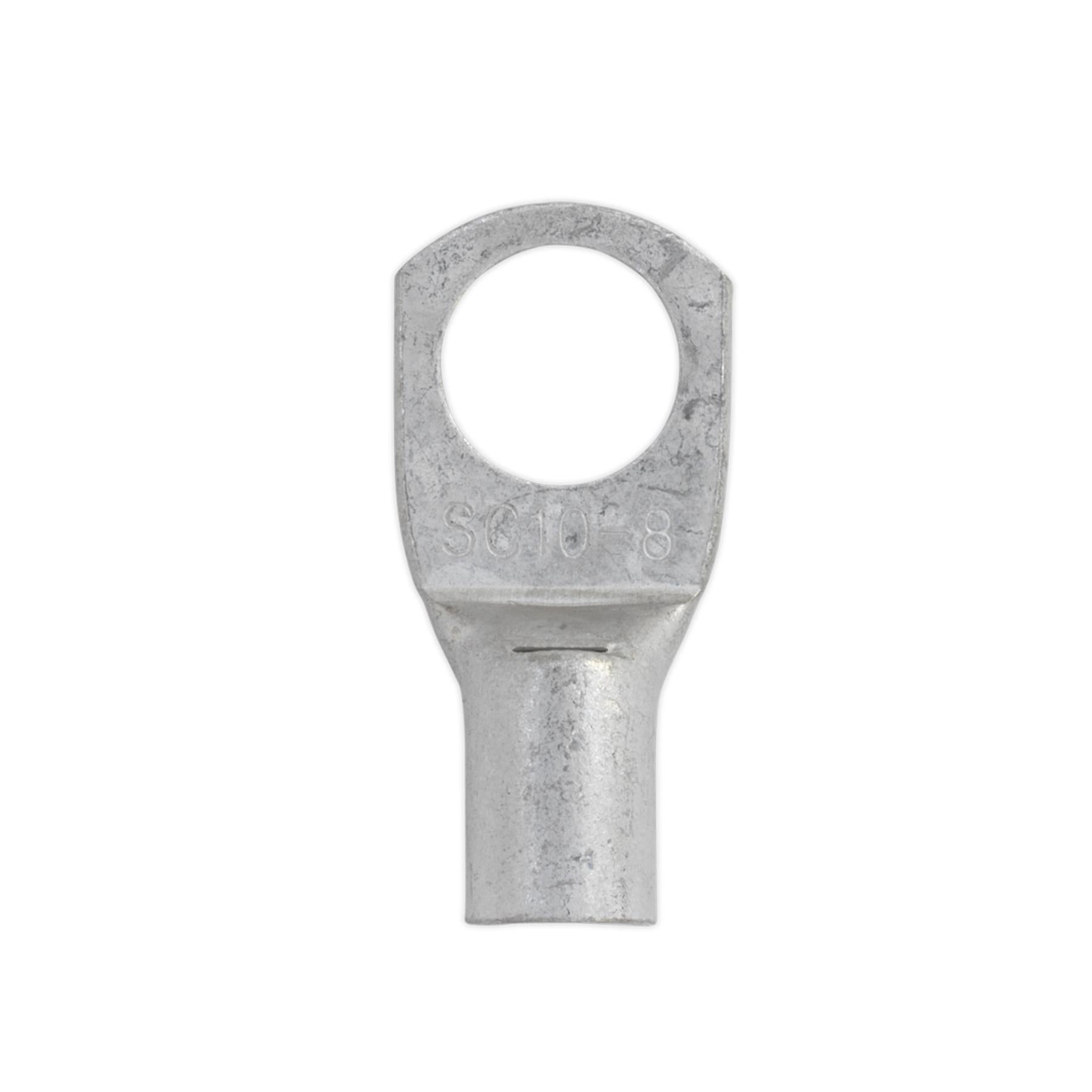 Sealey Copper Lug Terminal 35mm² x 8mm Pack of 10