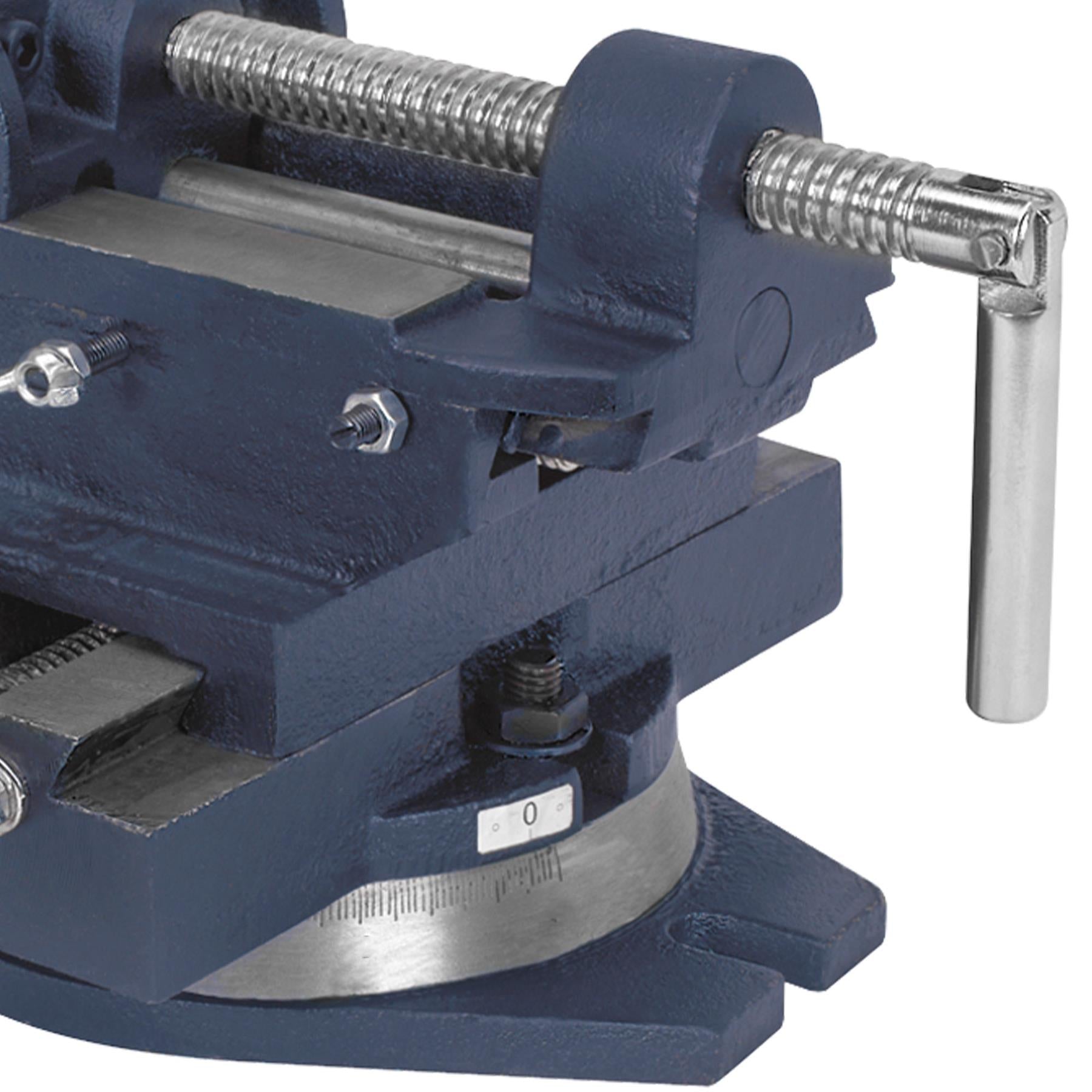 Sealey Compound Cross Vice 100mm Garage Workshop DIY