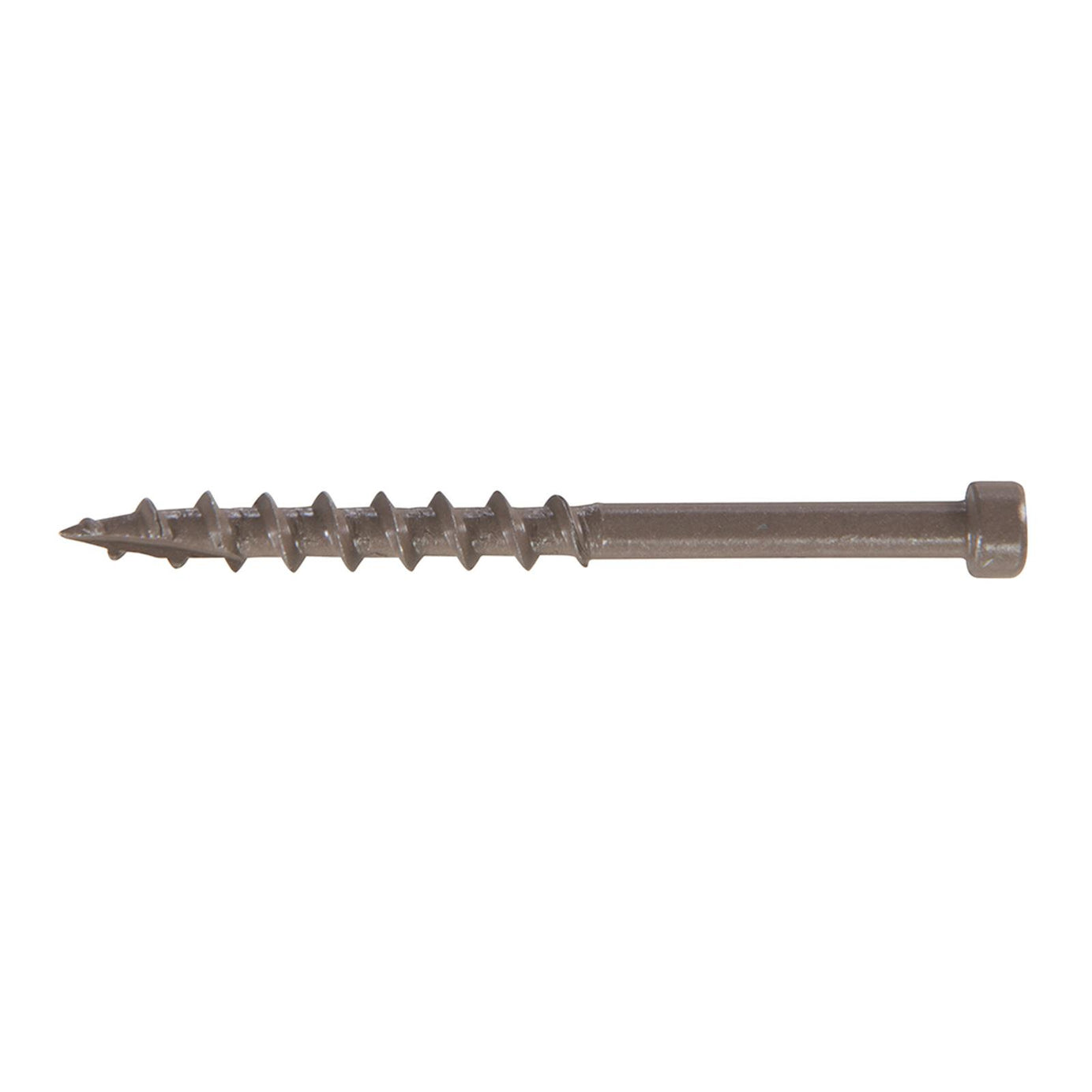Deck Pocket-Hole Screws Pan Head Coarse Thread Rust Resistant -Deck 8 x 2" 500pk