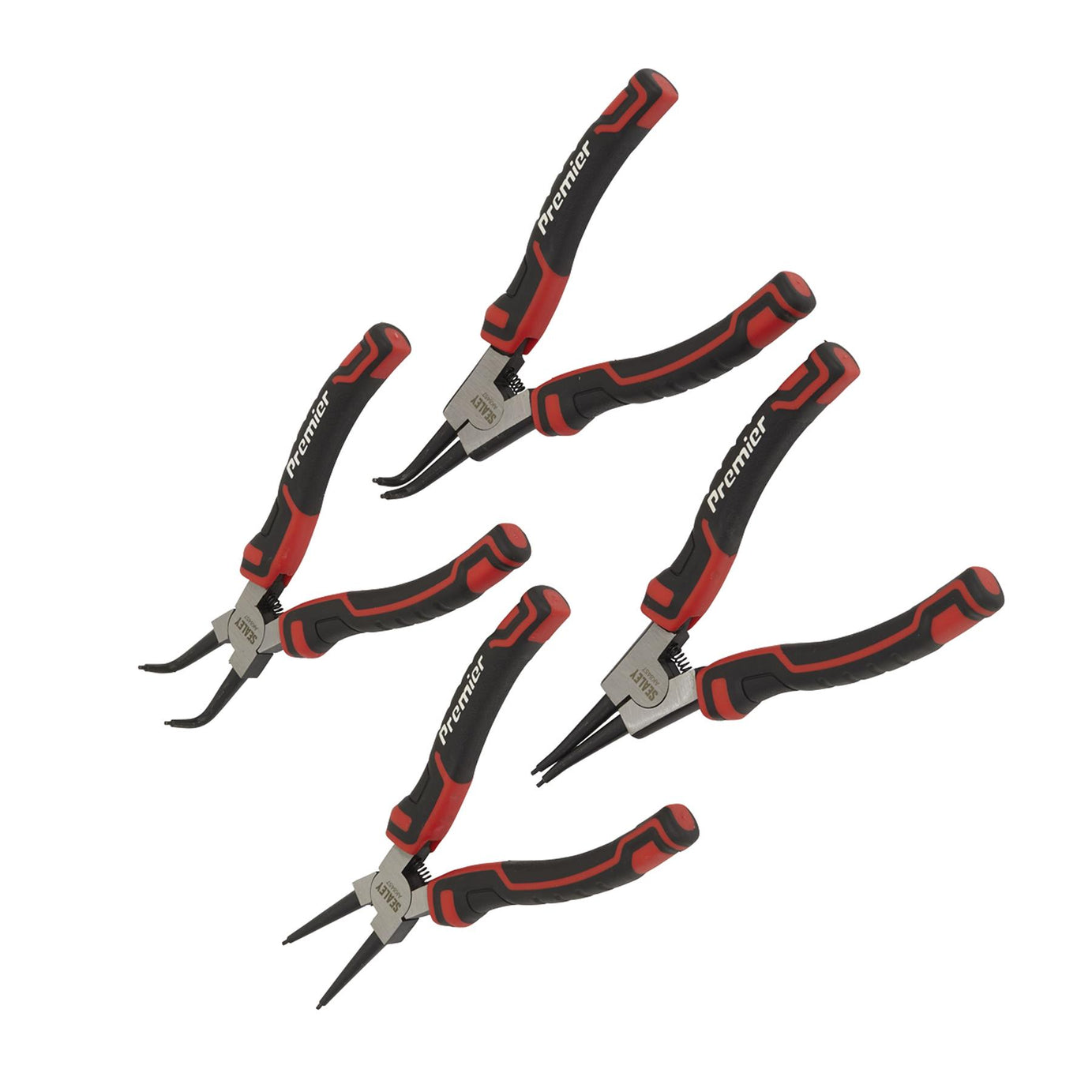 Sealey Circlip Pliers Set 4pc 180mm