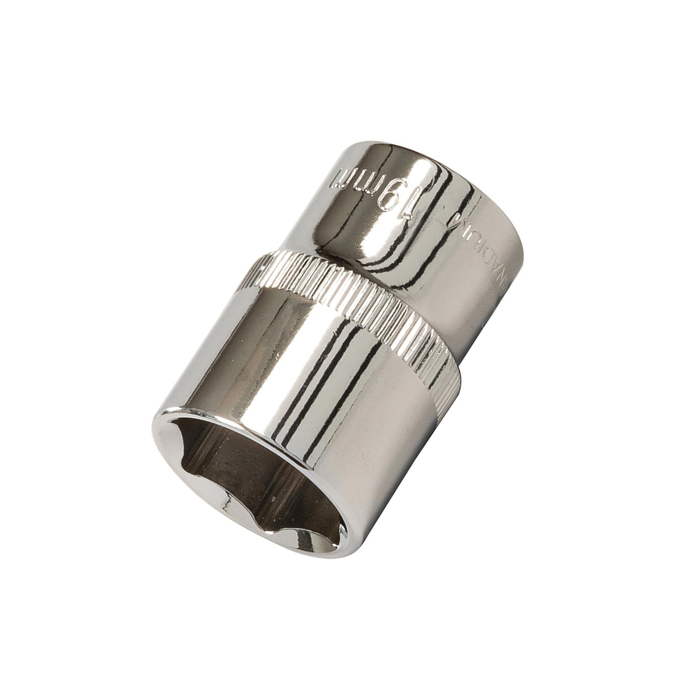Socket 1/2" Drive Metric Hex Square 19mm Individual Hex Polished Crv Quality