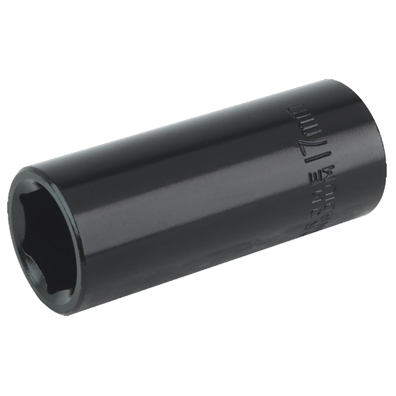 Sealey Impact Socket 17mm Deep 3/8"Sq Drive Chrome Vanadium
