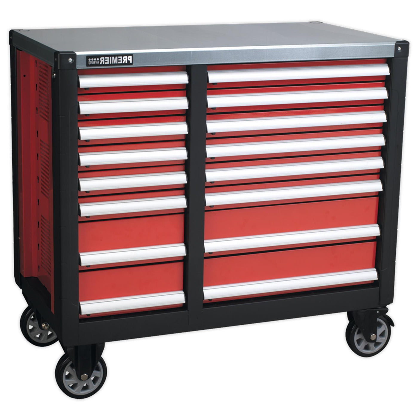 Sealey Mobile Workstation 16 Drawer with Ball-Bearing Slides
