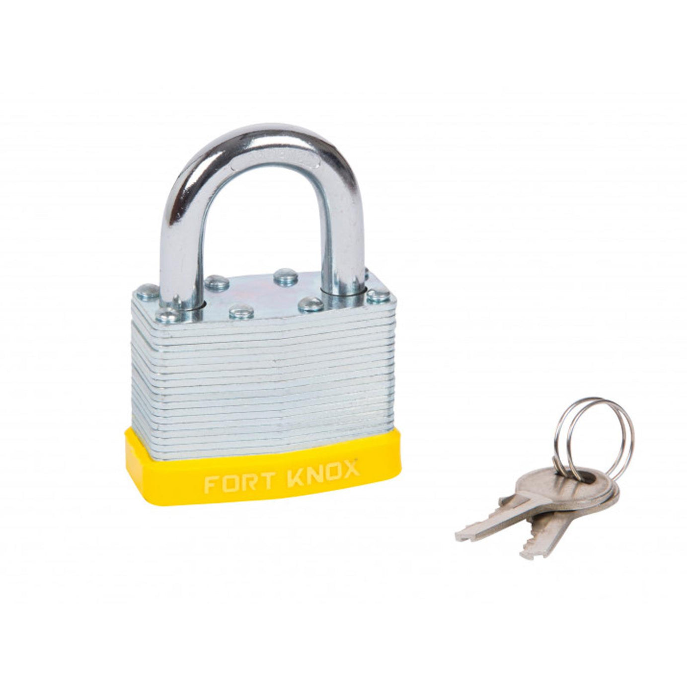 BlueSpot 50mm Laminated Padlock +WITH 2 KEYS+ High Security Steel Body