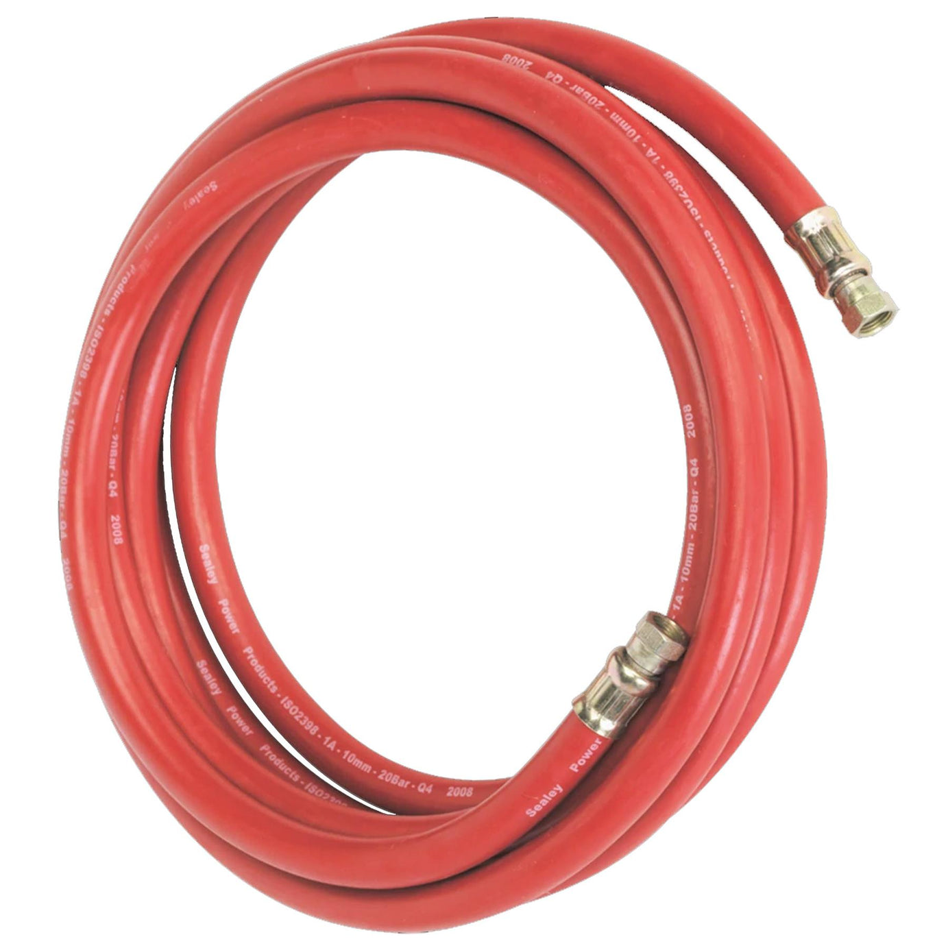 Sealey Air Hose 5m x 10mm with 1/4"BSP Unions