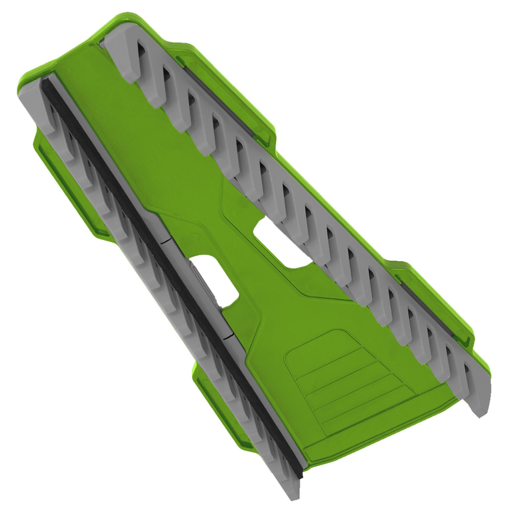 Reversible Spanner Rack 16pc Hi-Vis Green Sealey