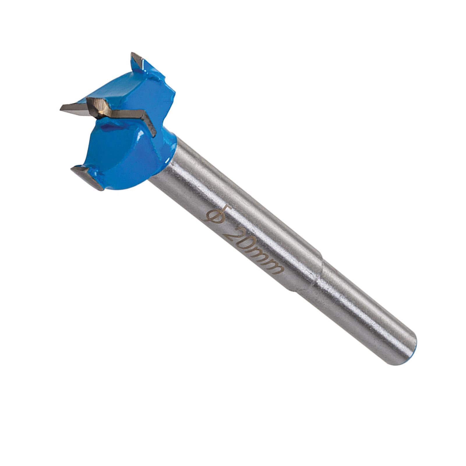 Forstner Drill Bits Hinge Cutter Borning Hole Titanium Coated Drillng Wood 20mm