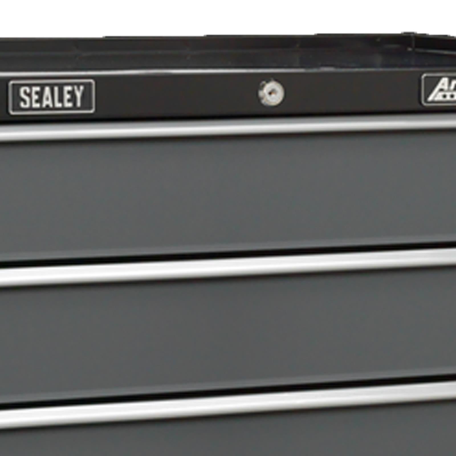 Sealey AP2505B Rollcab 5 Drawer with Ball Bearing Slides - Black/Grey
