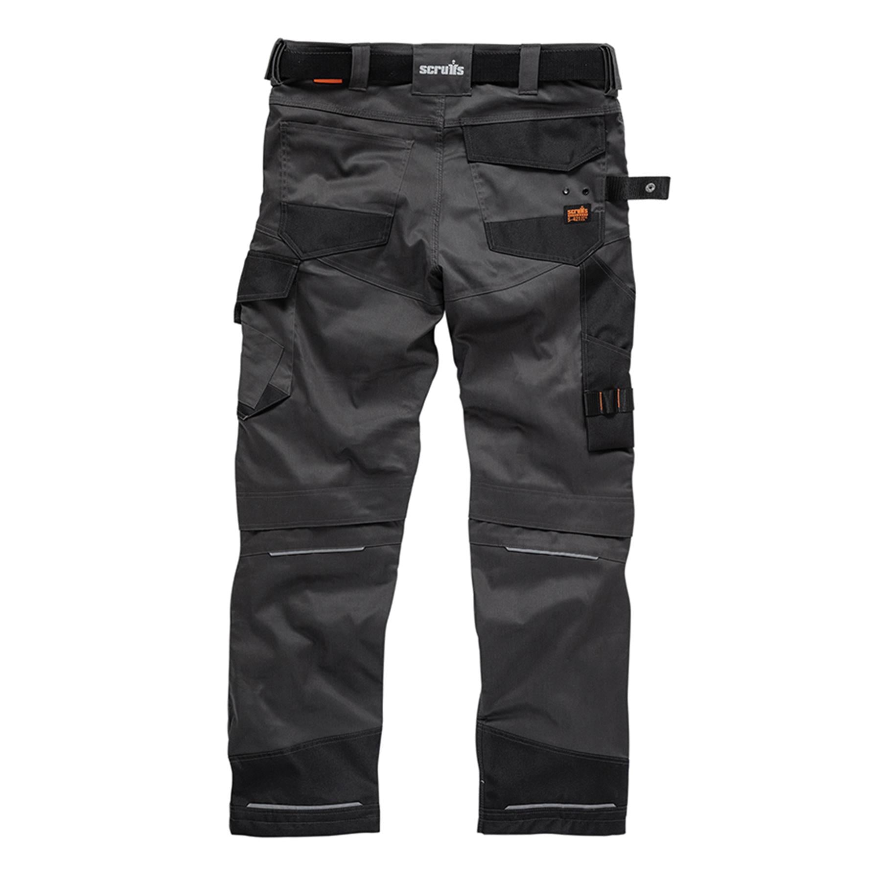 Scruffs Pro Flex Work Trouser Graphite Trade Worker 34" Large