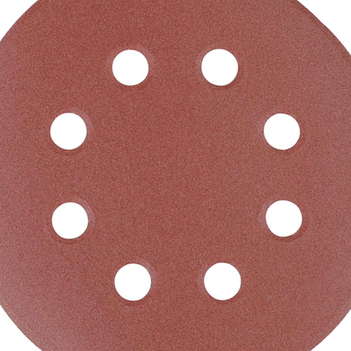 Punched Sanding Discs 125mm 10Pk Grit 40 Hook & Loop Aluminium Oxide DIY