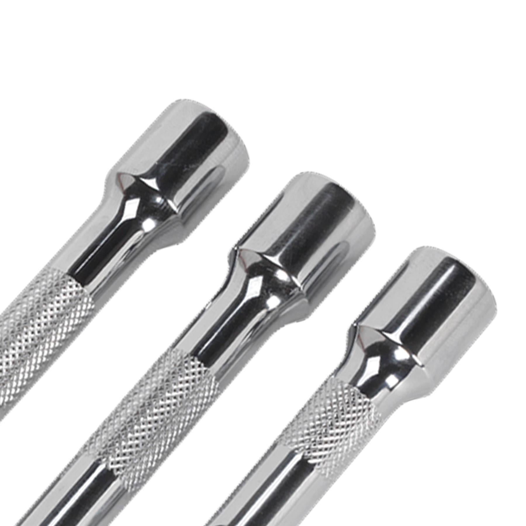 Sealey Extension Bar Set 3pc 3/8"Sq Drive Premier Hand Tools
