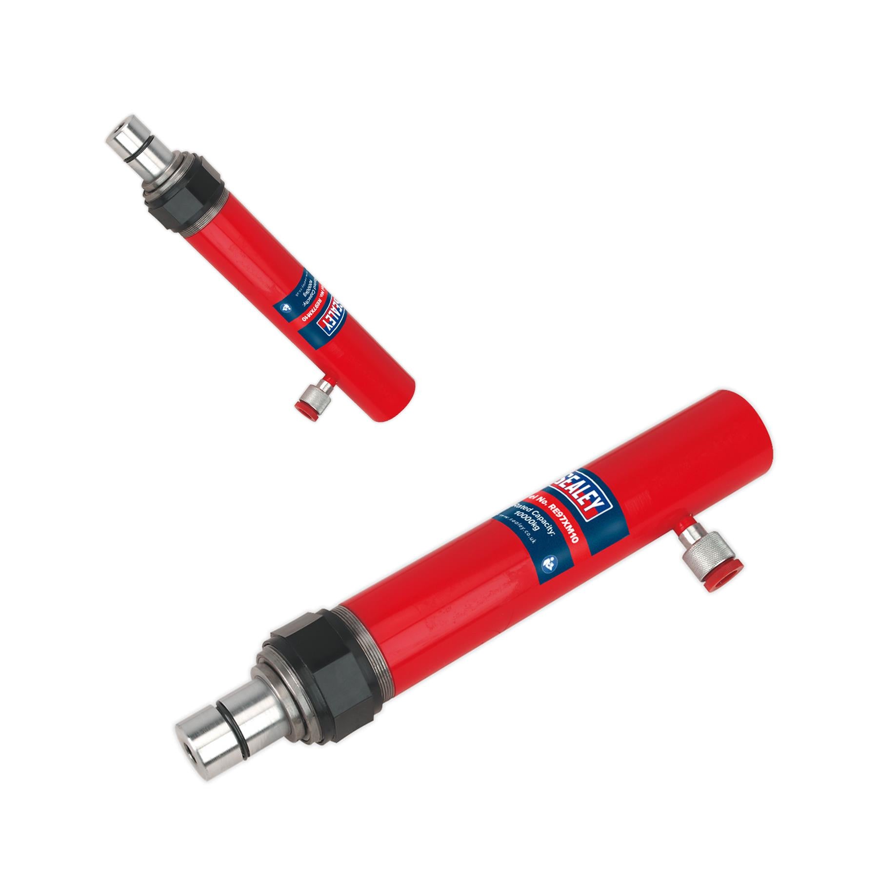 Sealey Push Ram - Maxi 10tonne  High Flow Quick-Connecting Coupler