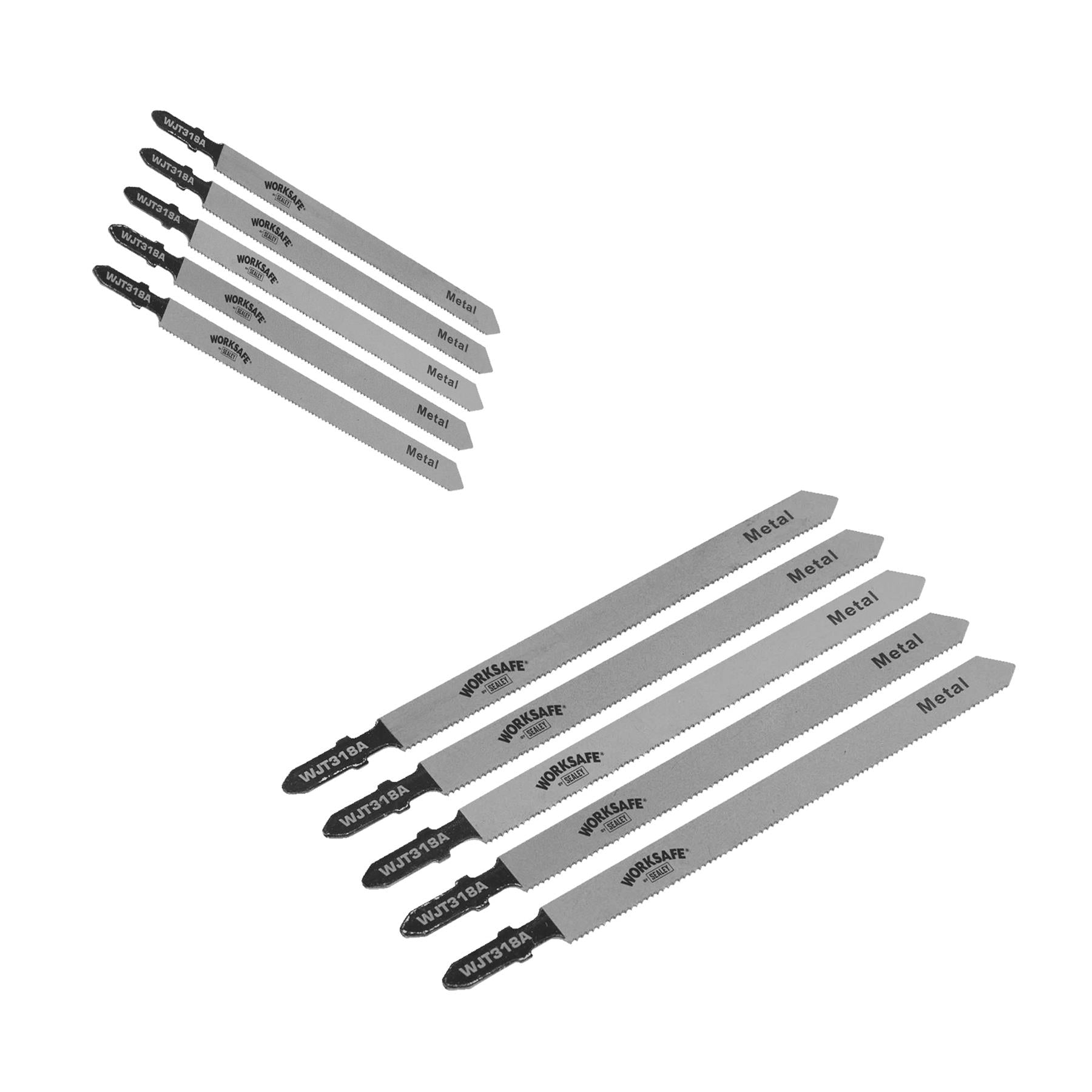Jigsaw Blade 105mm 21tpi - Pack of 5. WJT318A. Sealey