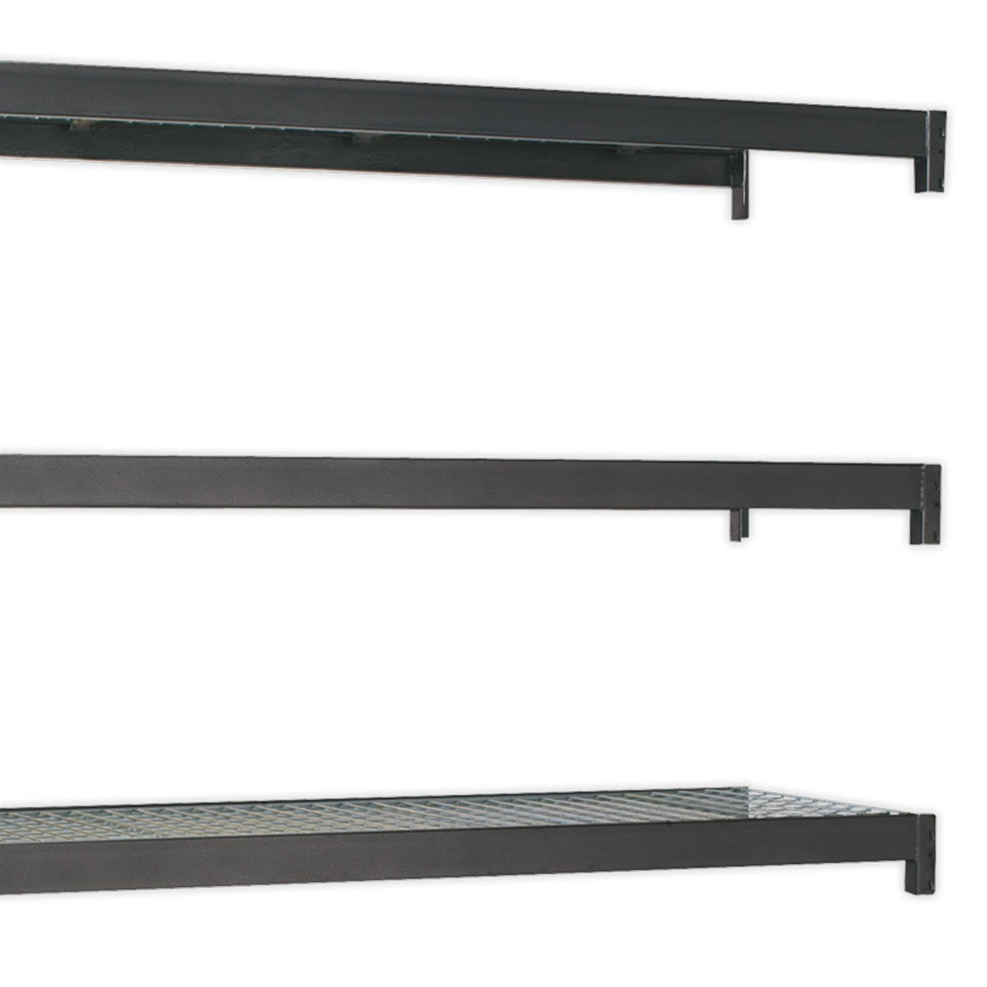 Sealey HD Racking Extension 4 Mesh Shelves 640kg Capacity/Level