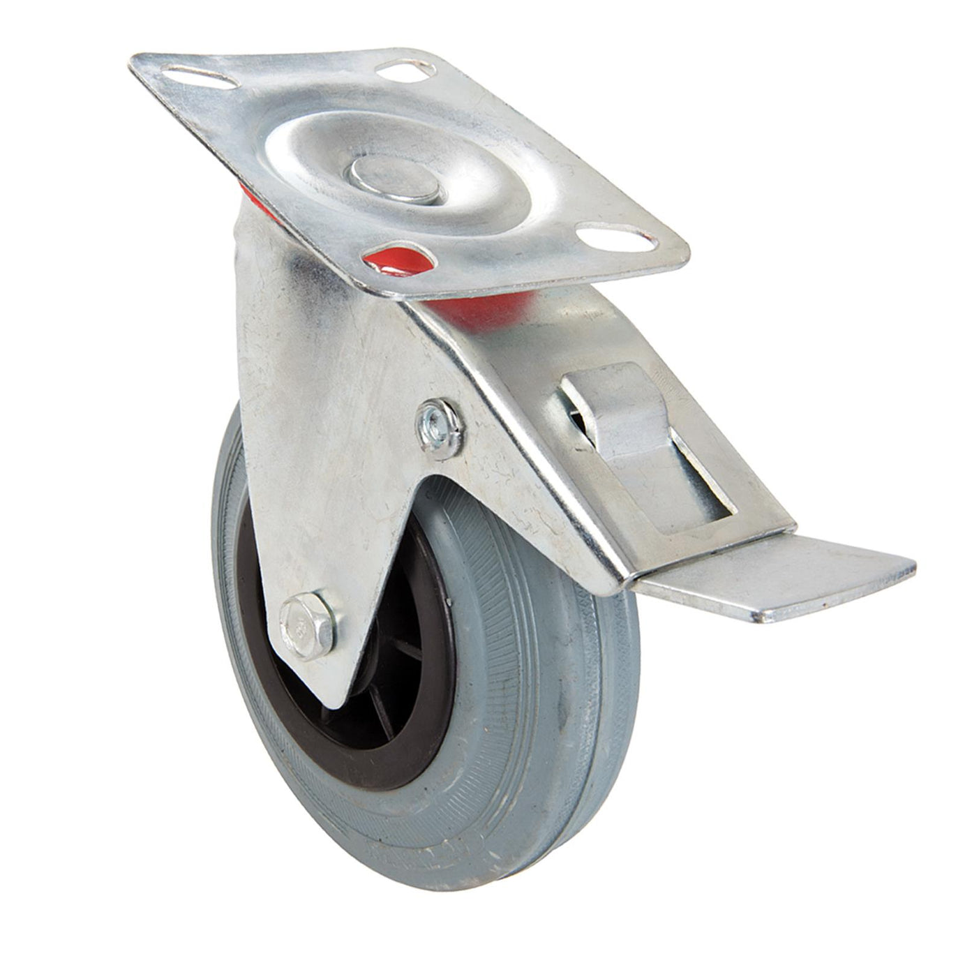 Heavy Duty Swivel Rubber Castor Caster Wheels Cart Wheel 125mm 12 PC