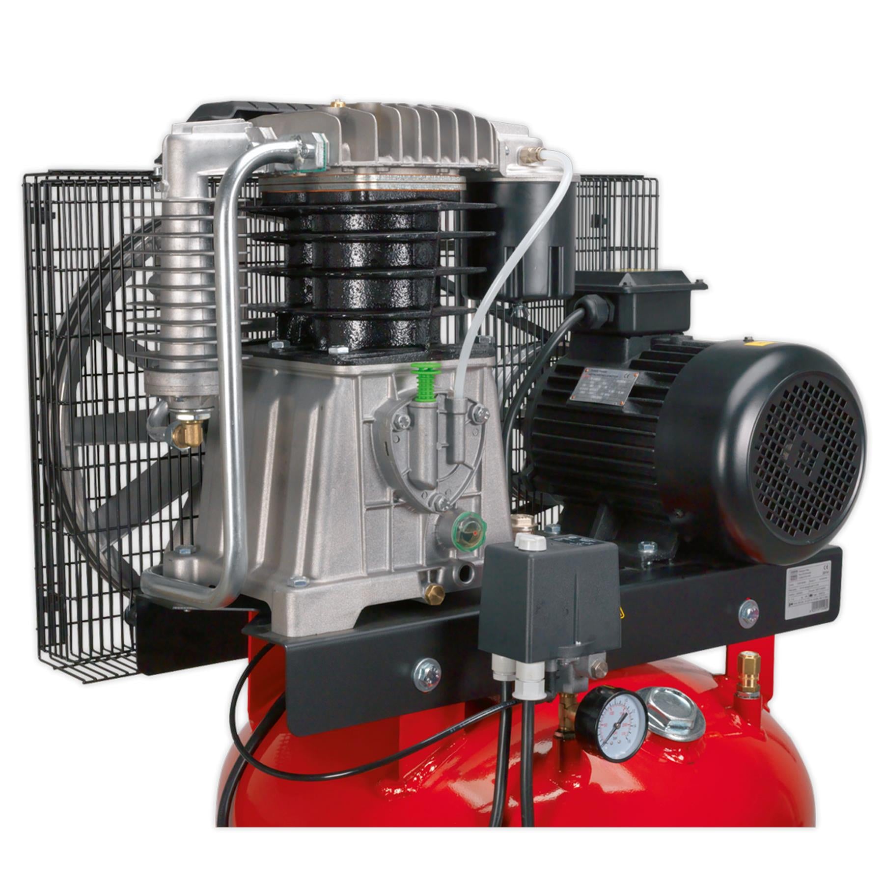 Sealey Compressor 270L Vertical Belt Drive 7.5hp 3ph 2-Stage