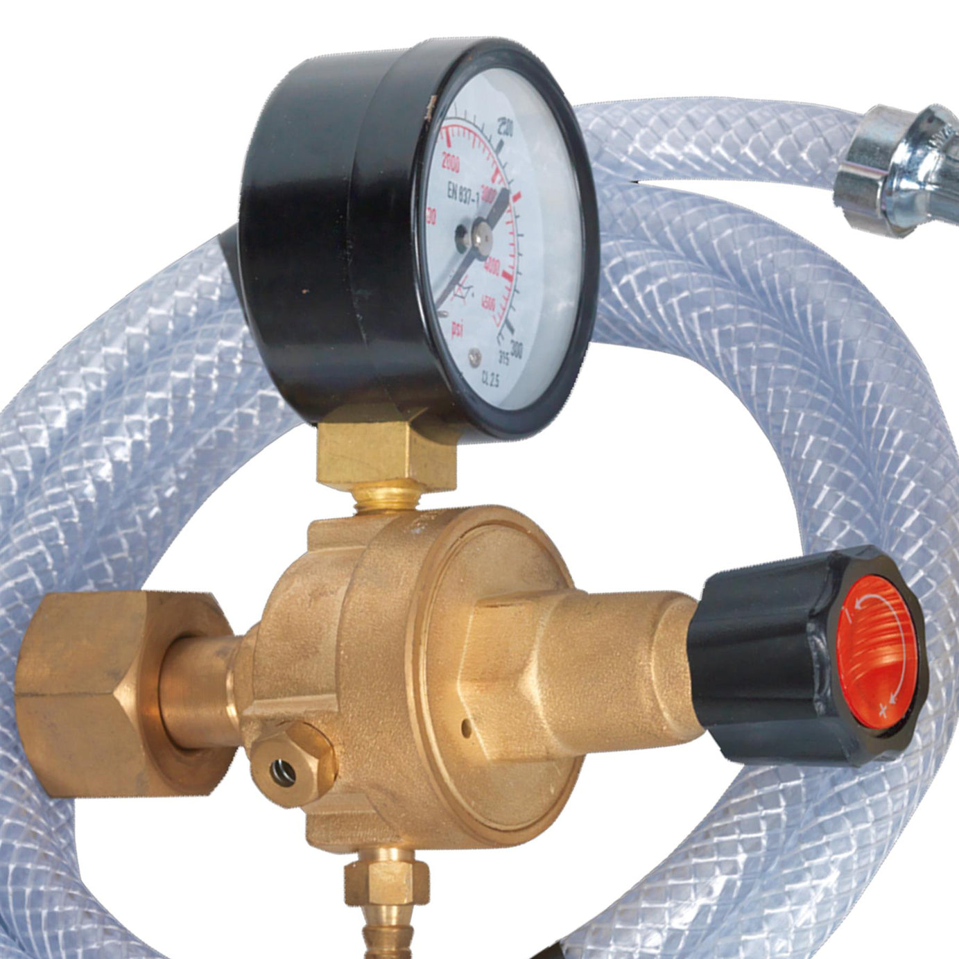 Sealey MIG Gas Regulator Kit 1 Gauge Regulator Industrial