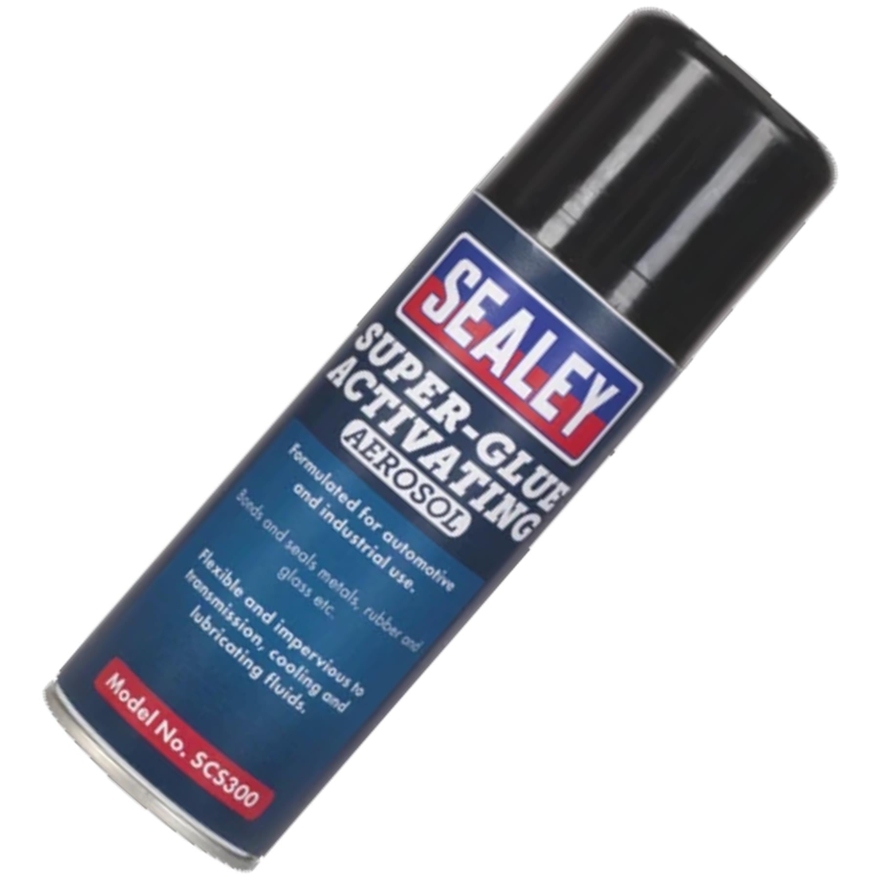 Sealey Super Glue Activating Aerosol 200ml Pack of 6